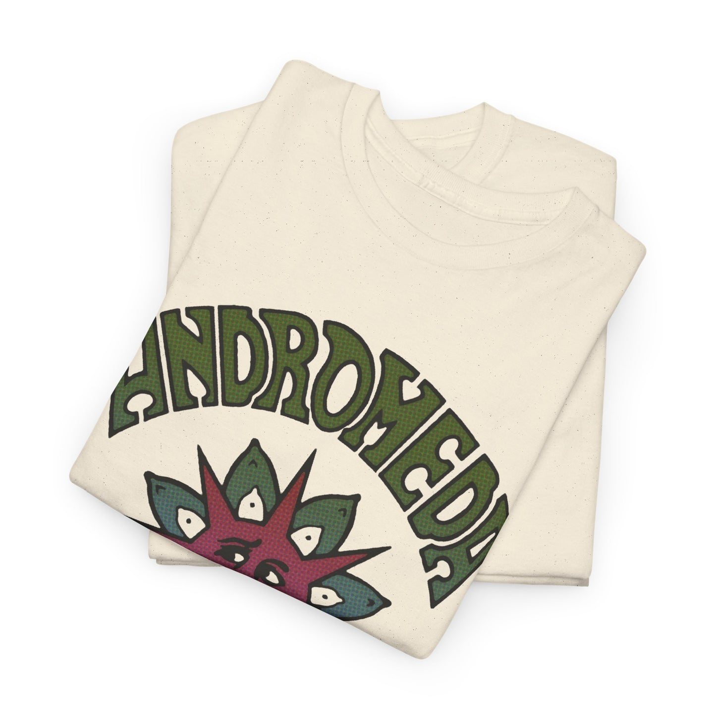 1960s english psychedelic band andromeda fan art tshirt