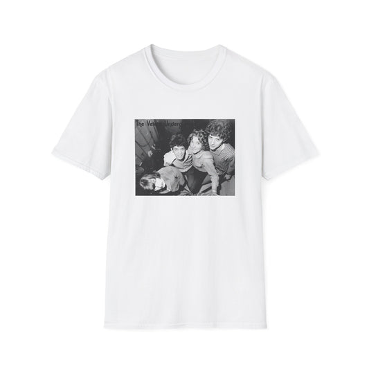 the velvet underground band photo in black and white tshirt