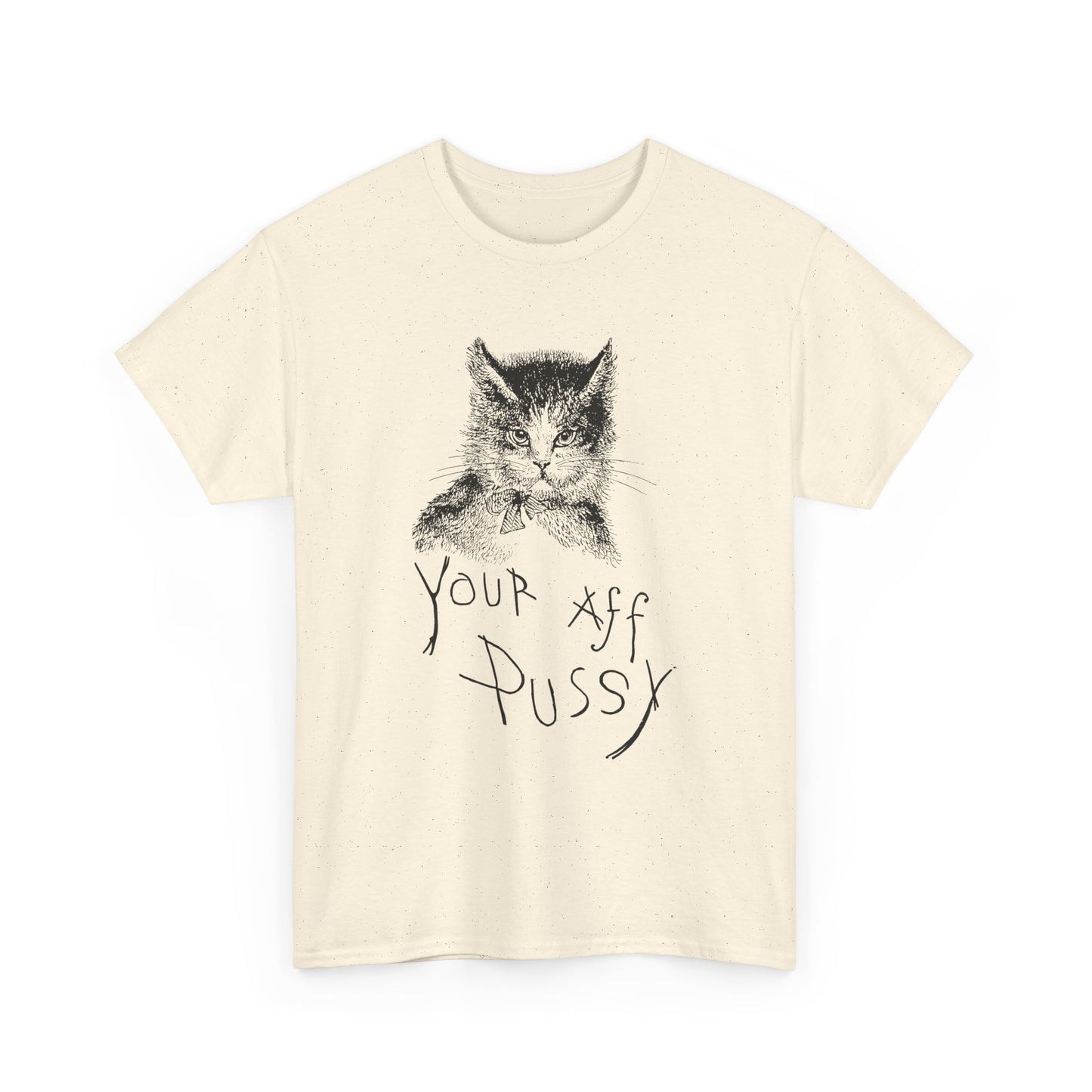 1879 letters from a cat by helen hunt jackson your affectionate pussy cat drawing by addie ledyard reproduction tshirt