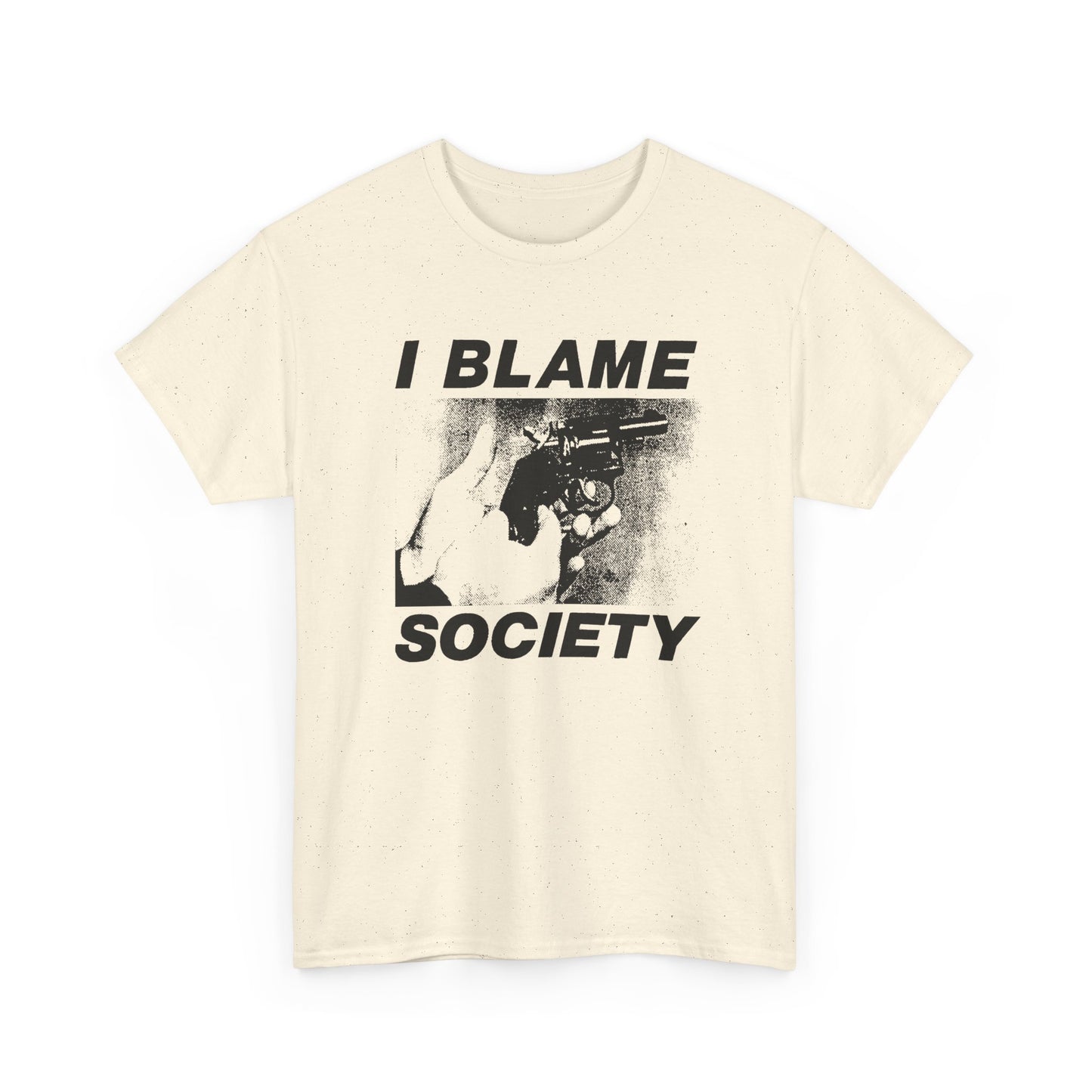 the totally f**cked up i blame society custom reproduction tshirt