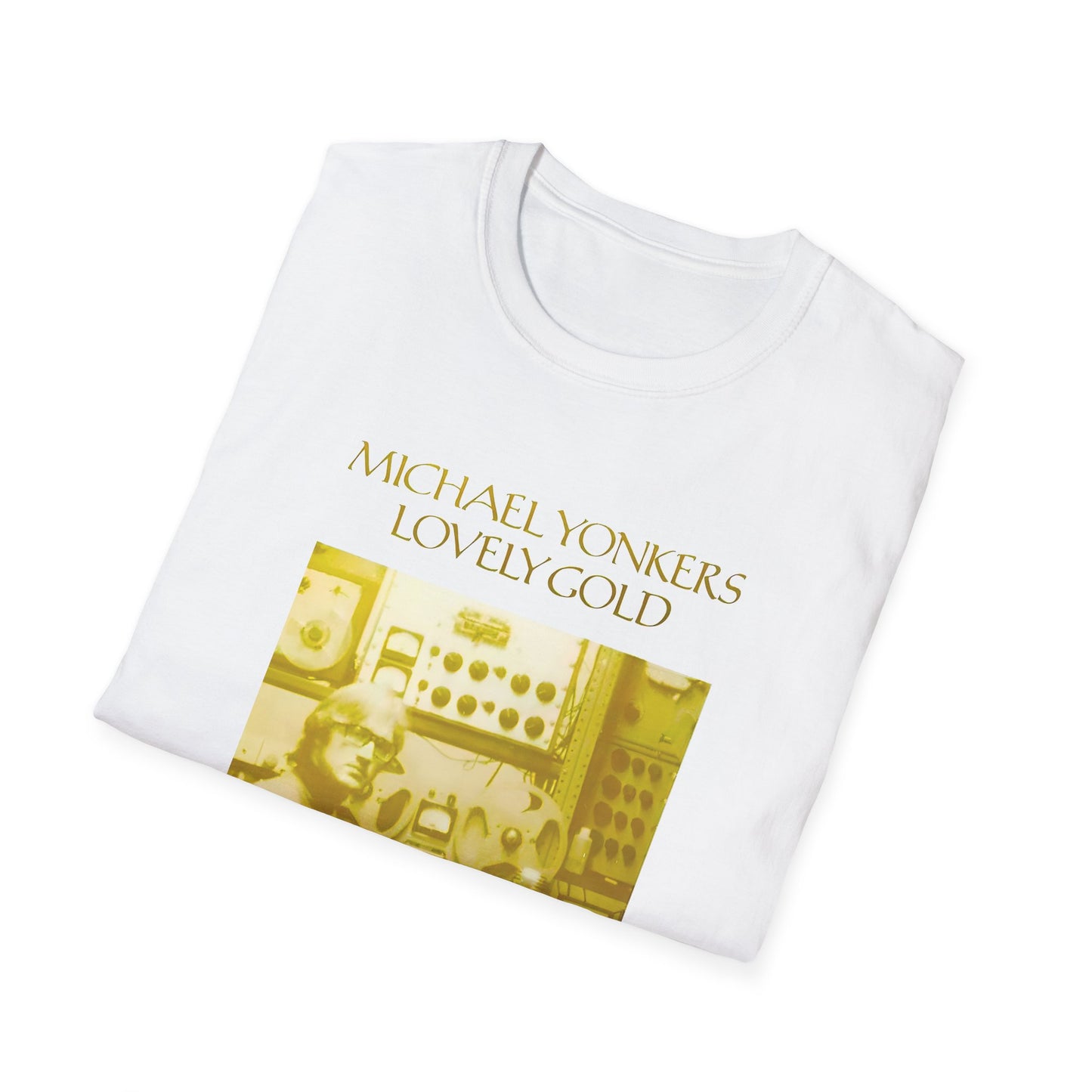 michael yonkers lovely gold album tshirt