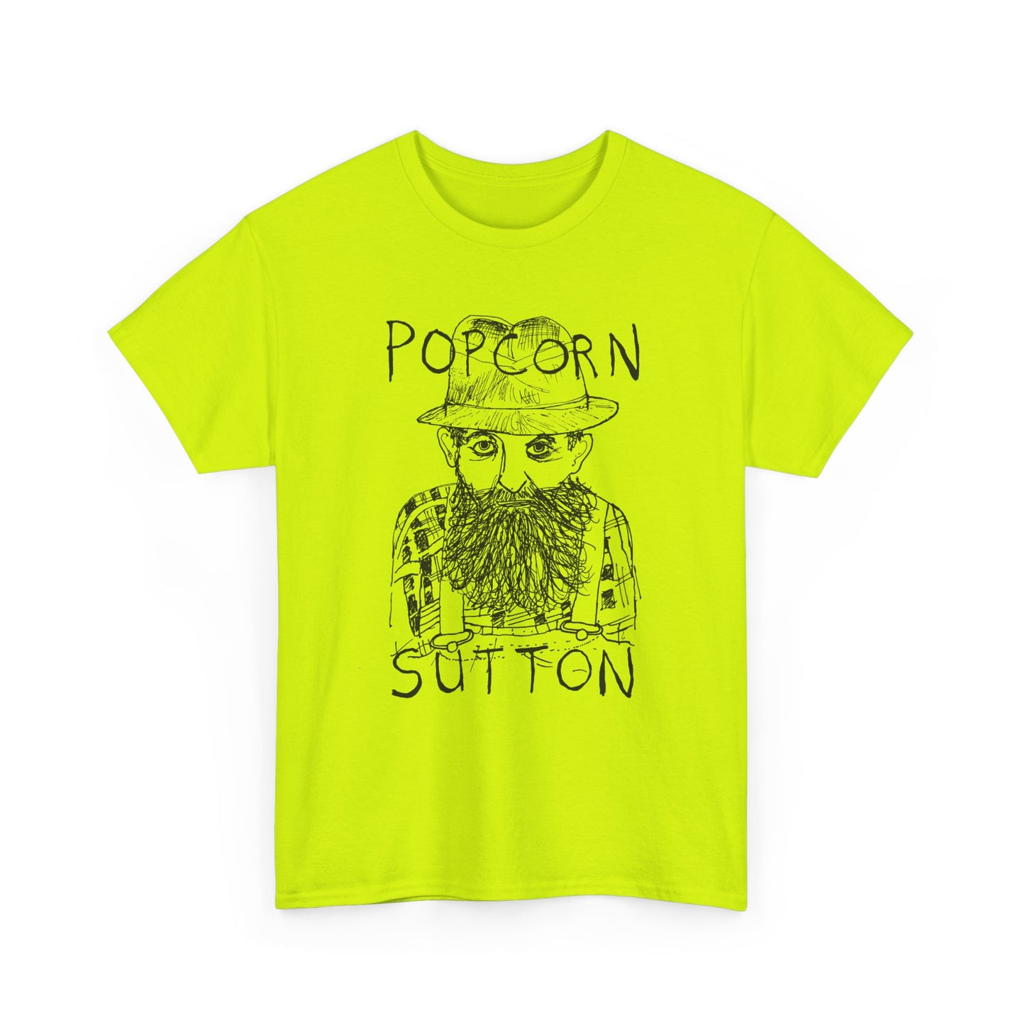 original drawing popcorn sutton fan art tshirt