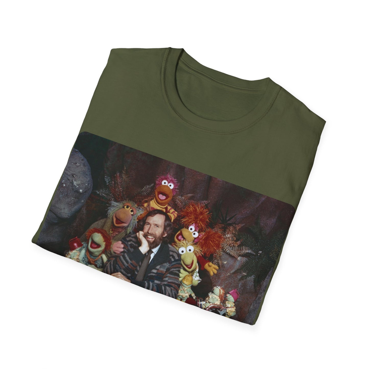 jim henson and the fraggles photo tshirt