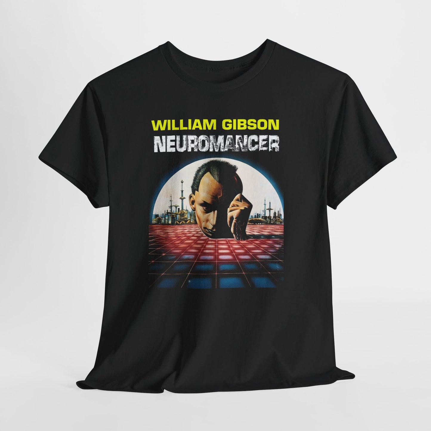 1984 neuromancer william gibson book cover color variant tshirt