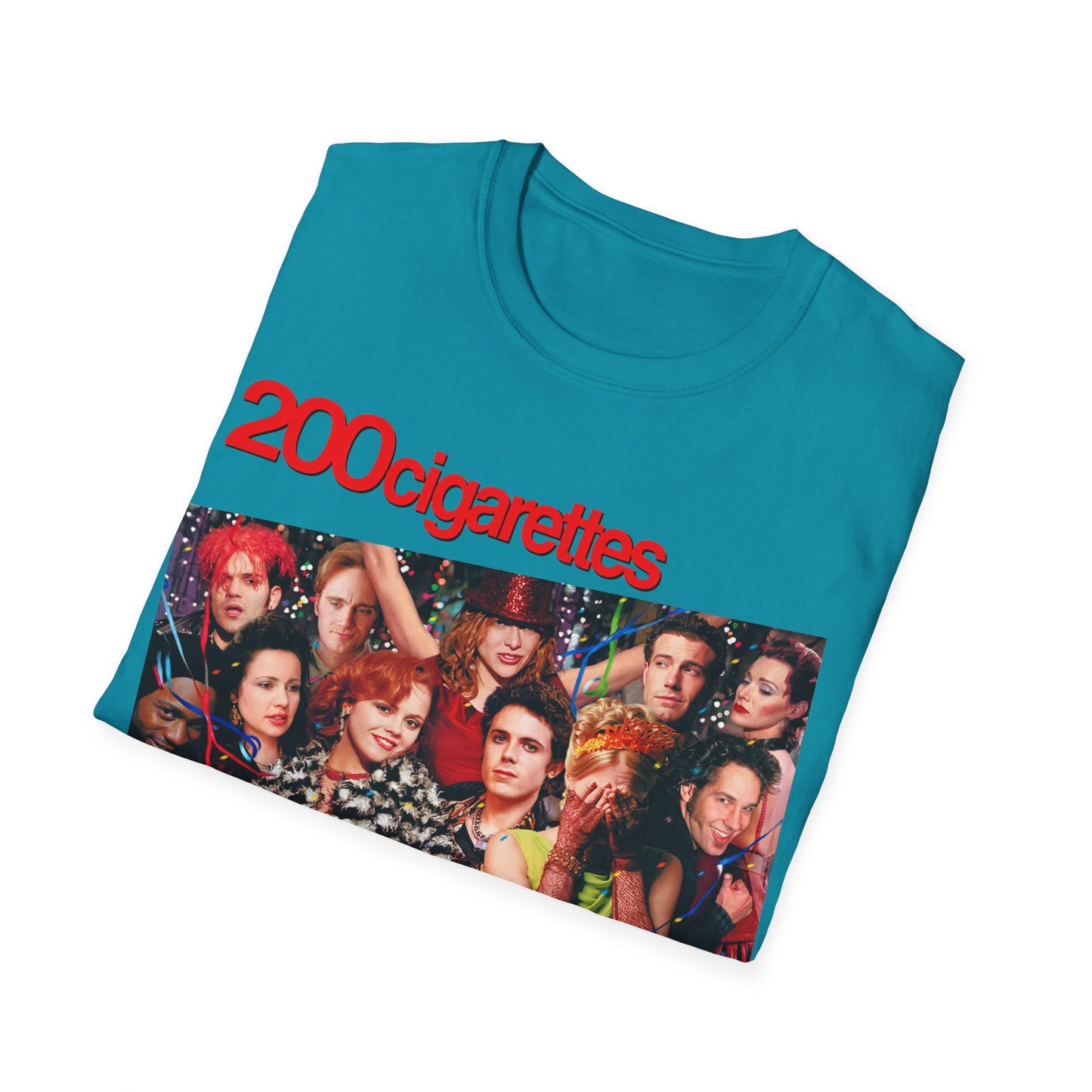 1999 movie poster tshirt 200 cigarettes