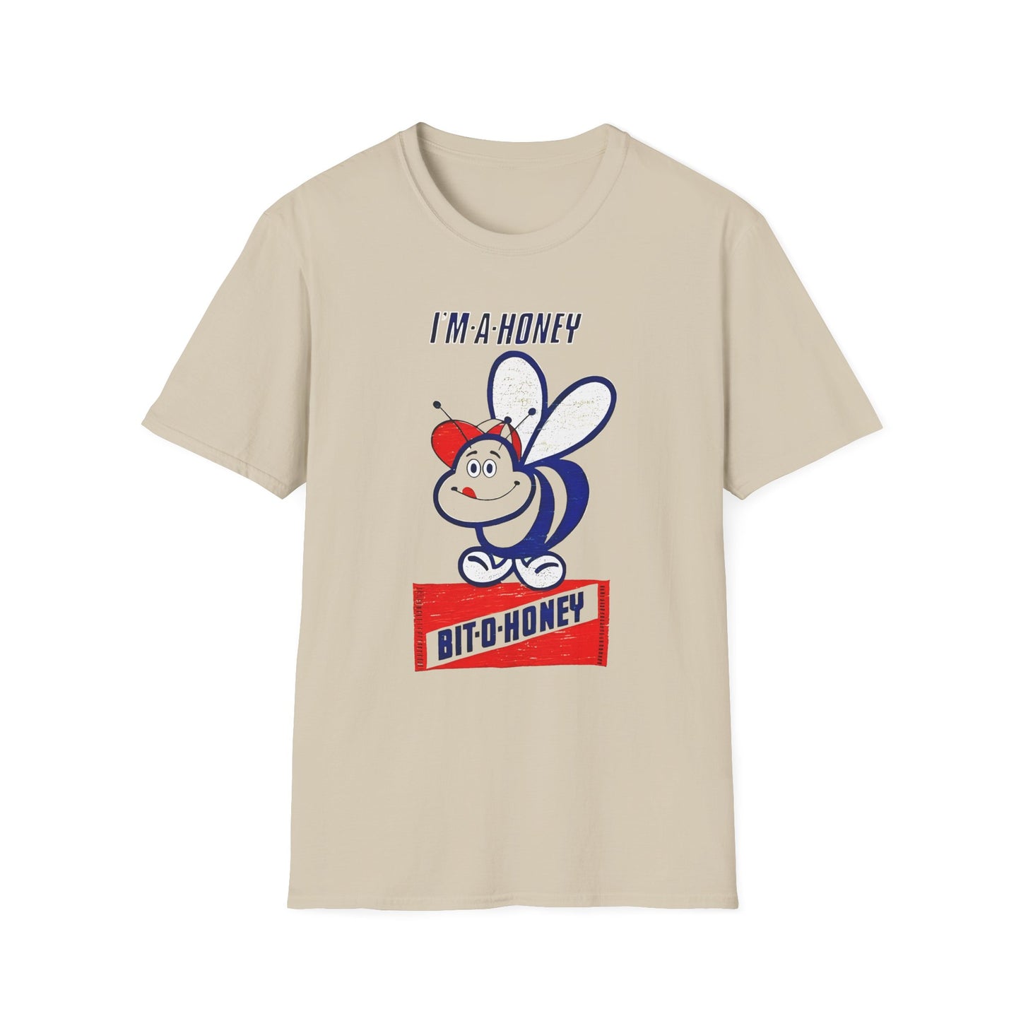 bit-o-honey i'm a honey vintage design candy bar tshirt