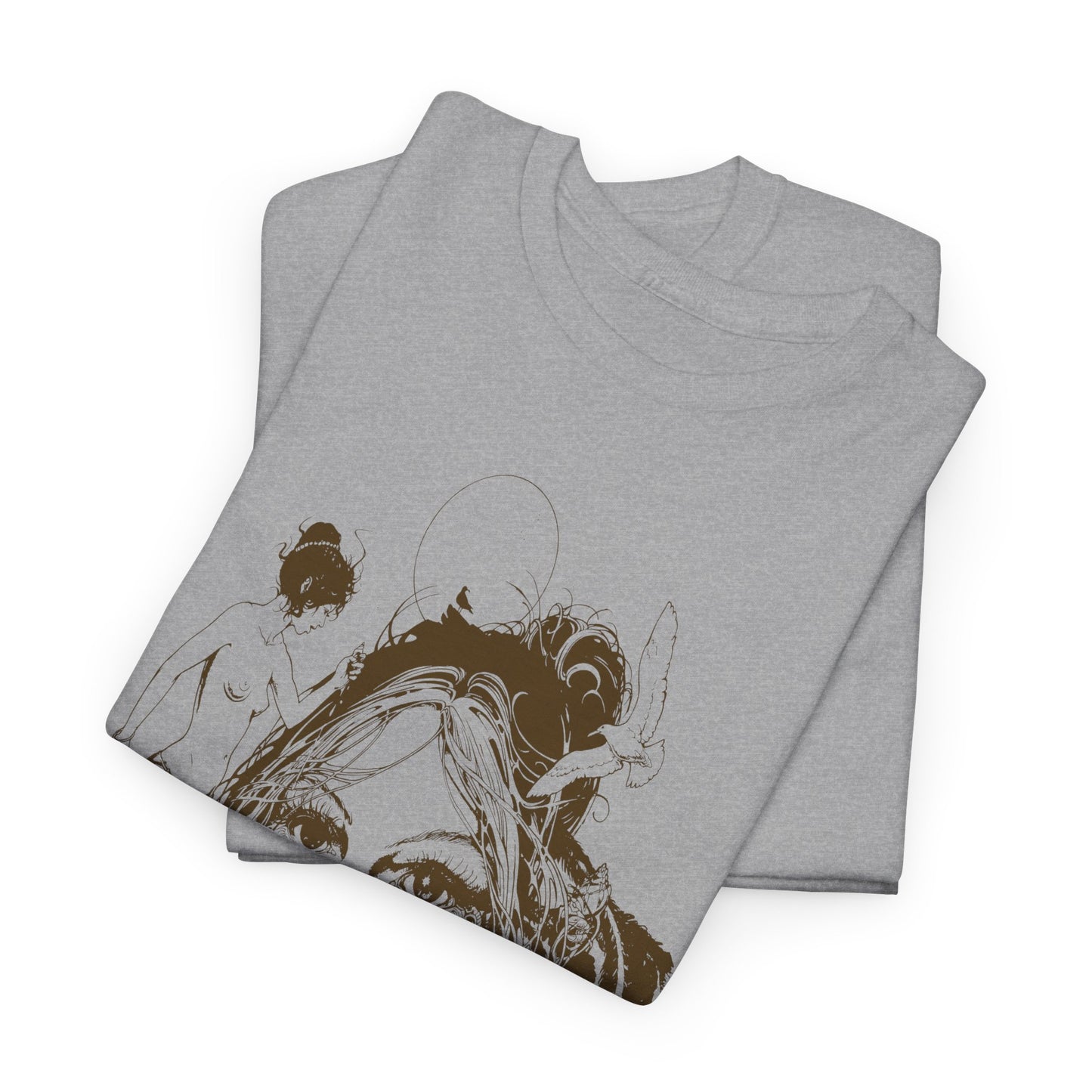 1970s whimsical illustration by bill ogden tshirt