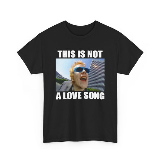 public image limited this is not a love song fan art tshirt