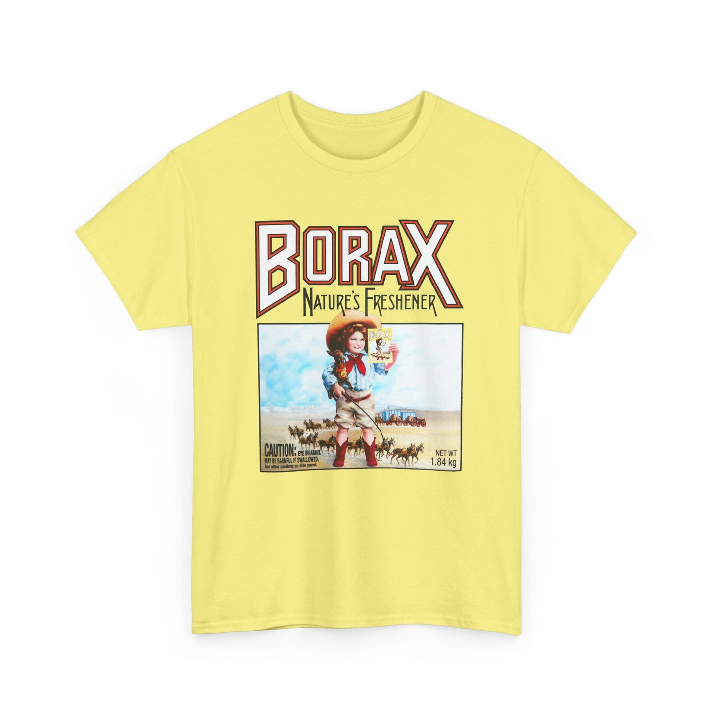 borax nature''s freshener 20 mule team detergent classic logo tshirt