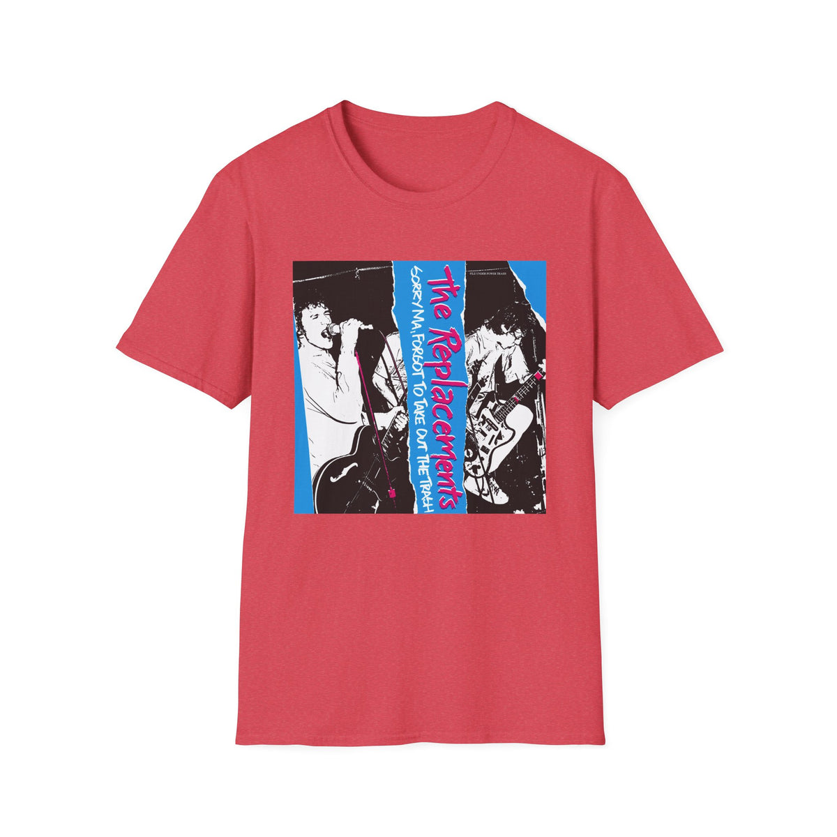 1981 replacements sorry ma, forgot to take out the trash album tshirt