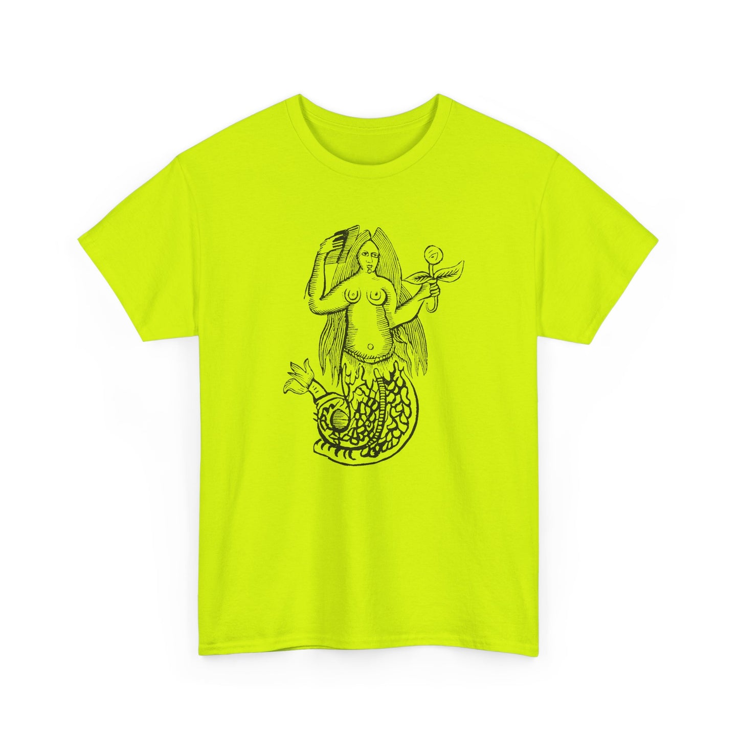 1882 mermaid illustration from the wonder of wonders chap-books of the eighteenth century john ashton tshirt