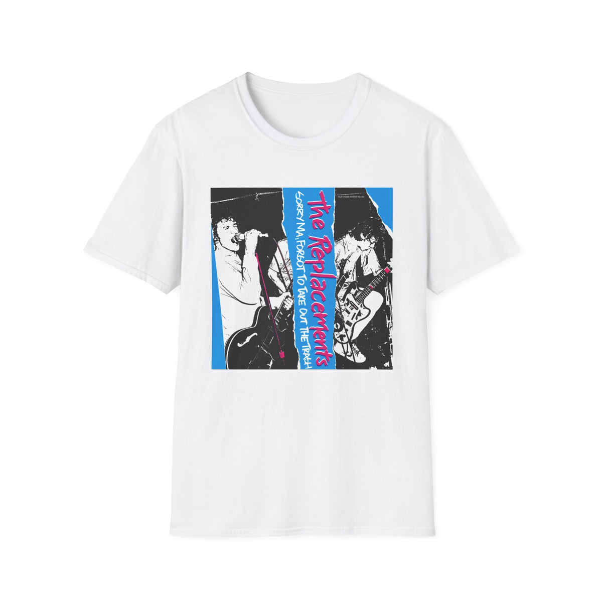 1981 replacements sorry ma, forgot to take out the trash album tshirt