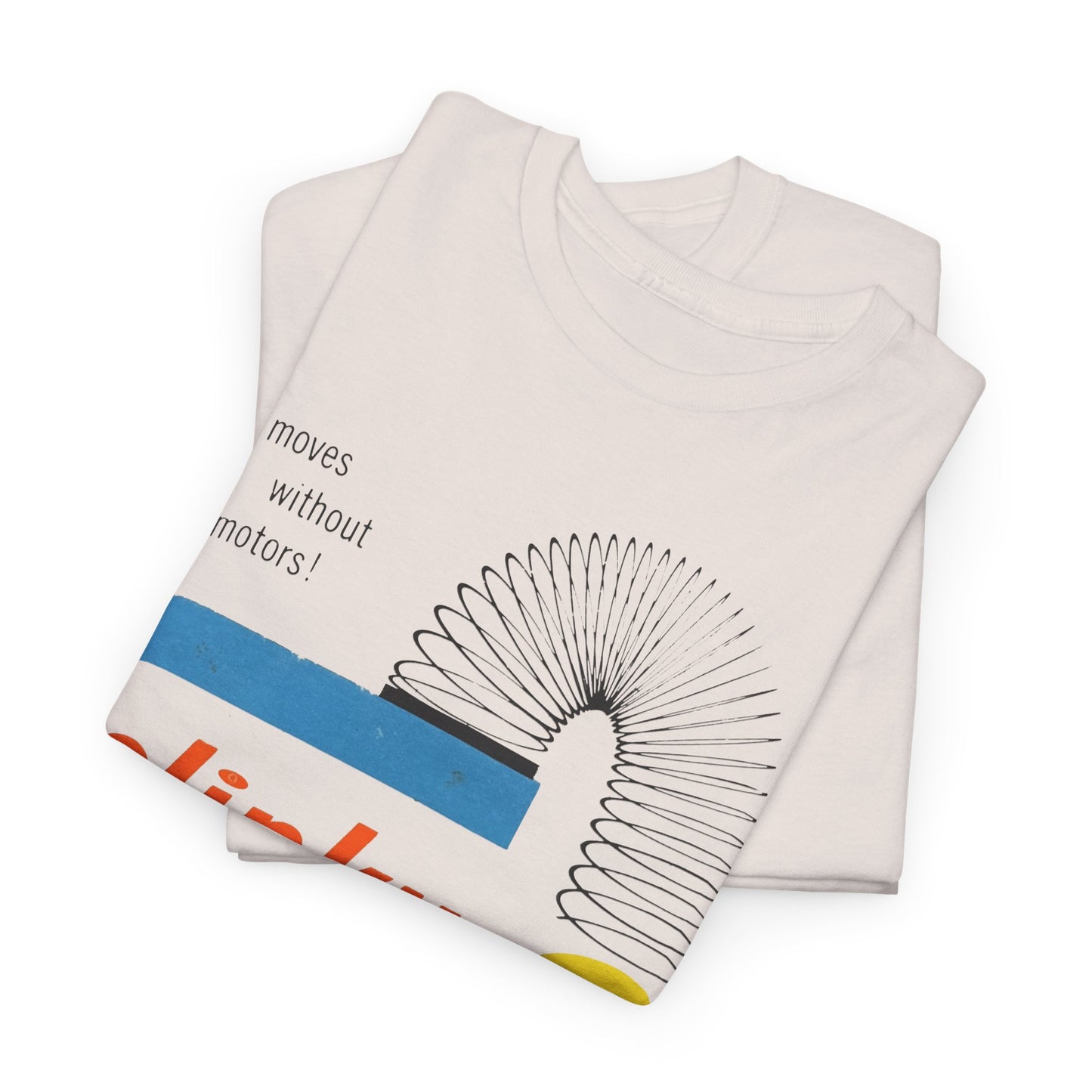 slinky 1960s vintage packaging tshirt