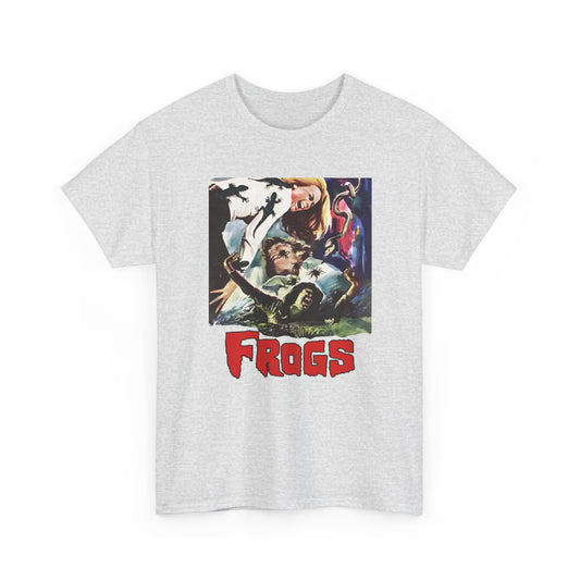 1972 eco horror movie frogs italian poster custom edit tshirt