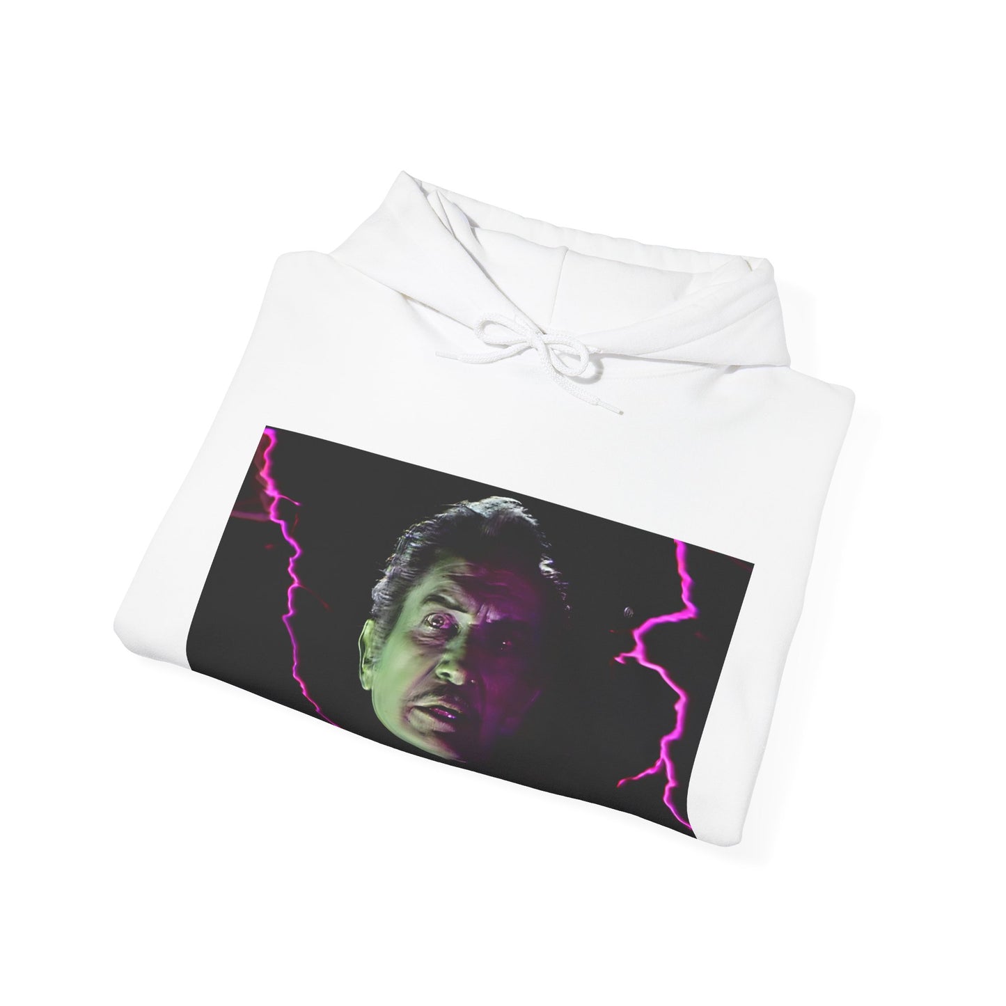 the hilarious house of frightenstein vincent price opening monologue on a unisex heavy blend hooded sweatshirt