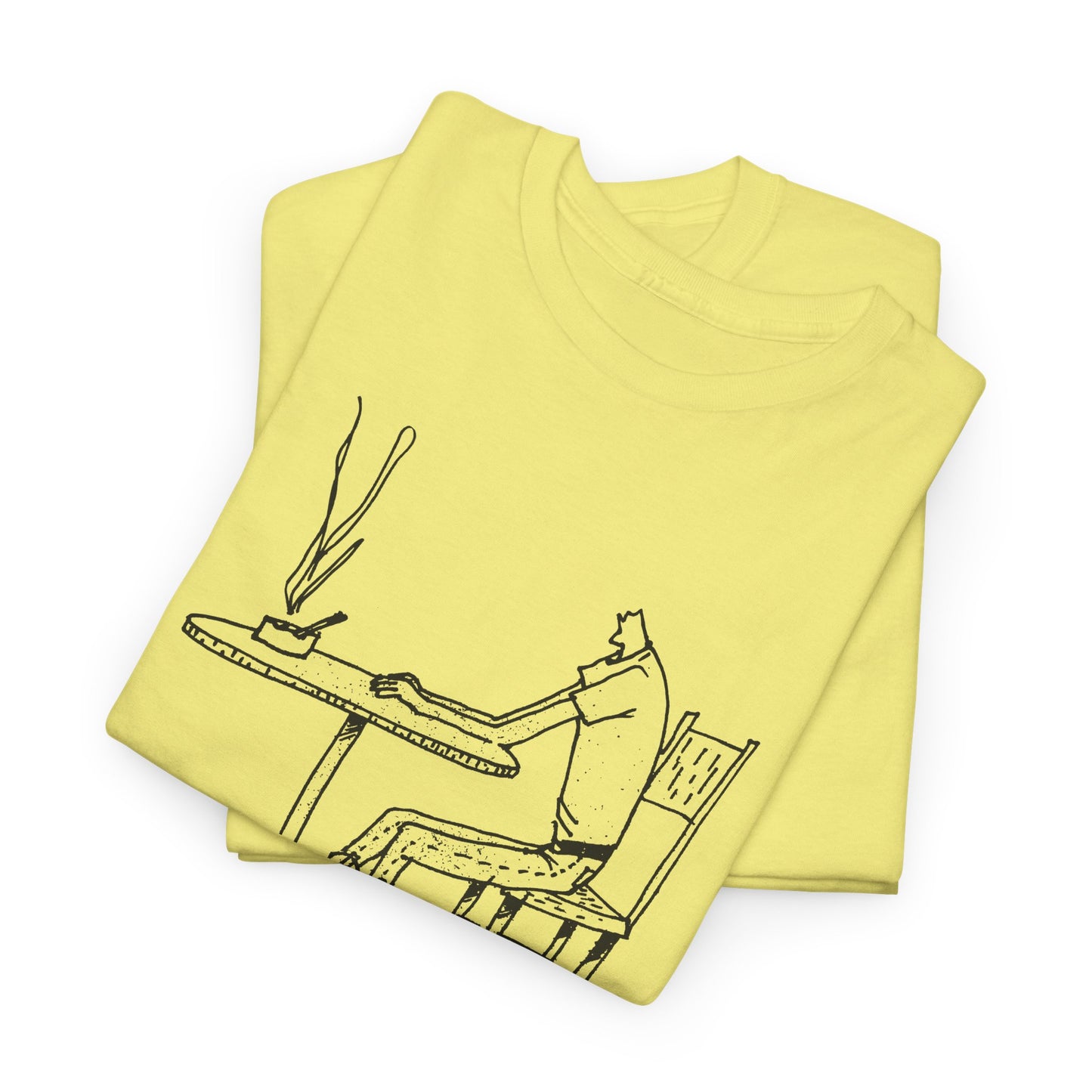 original drawing from microwave oven by kkidss music video tshirt