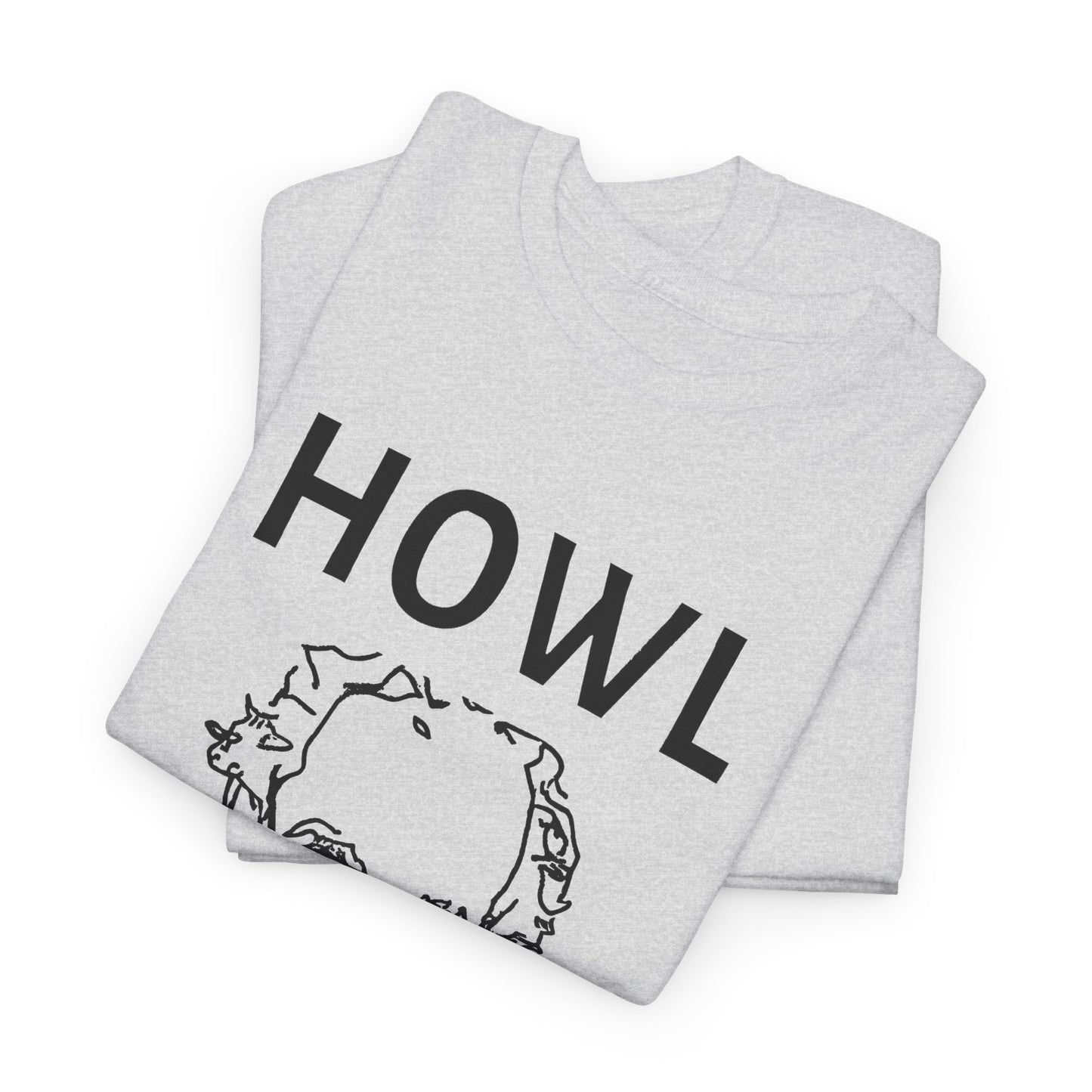 1956 book cover for howl by allen ginsberg custom edit tshirt