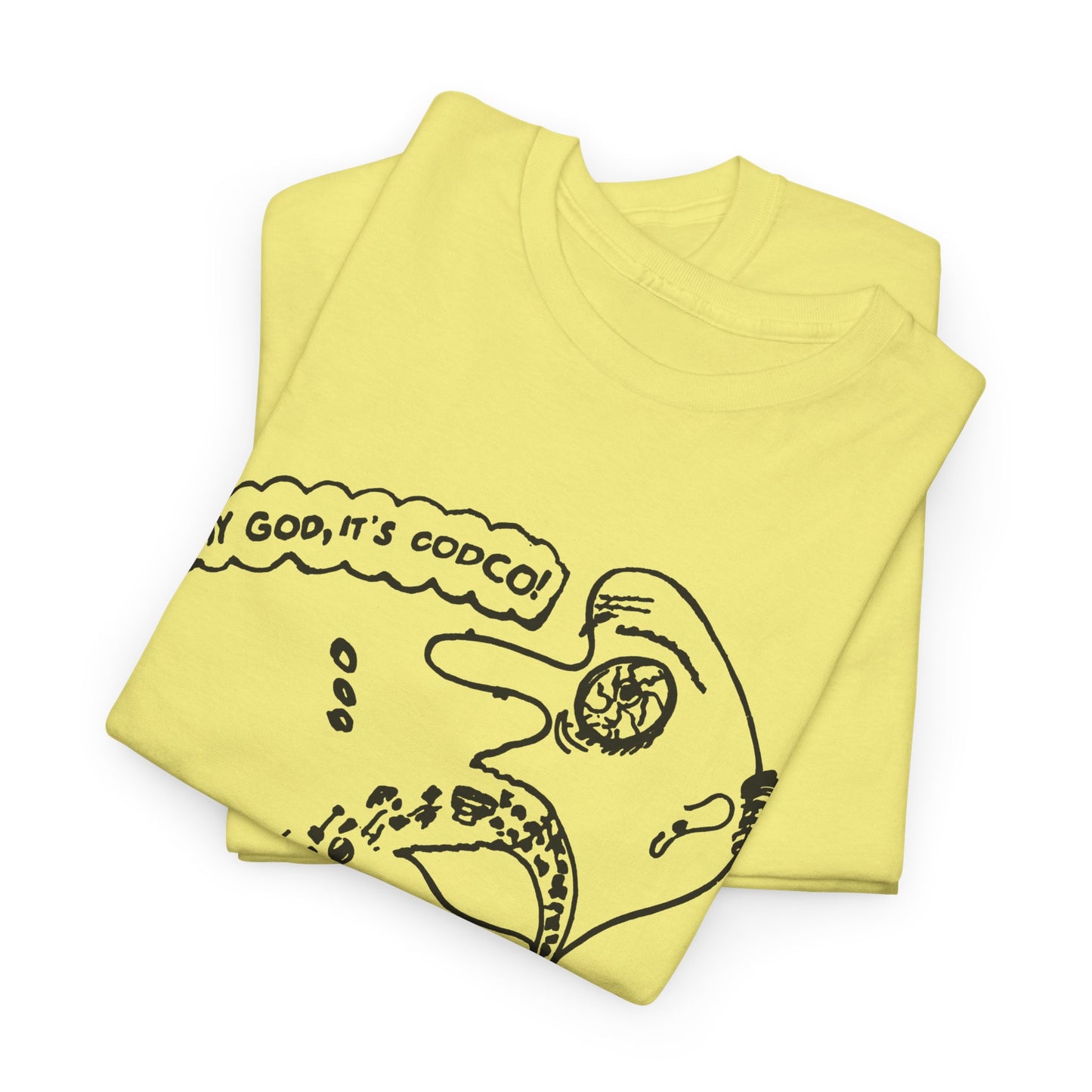 1988 newfoundland comedy tv show codco my god it's codco graphic reproduction tshirt