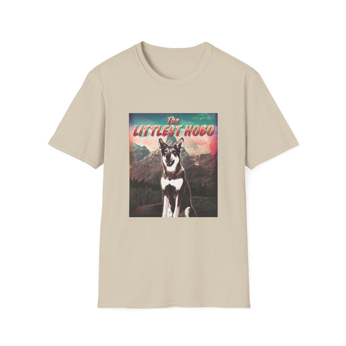 the littlest hobo canadian tv show vintage style tshirt