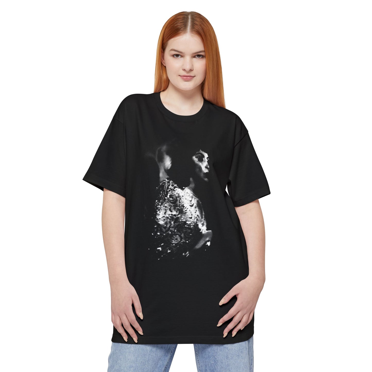 oversized cindy lee on stage unisex tall beefy tshirt