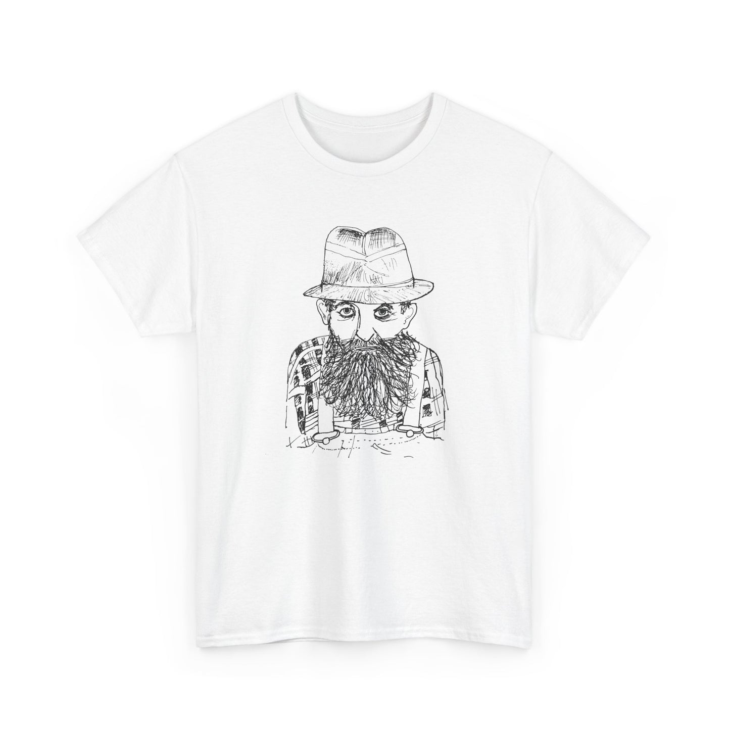 original drawing popcorn sutton fan art no letters tshirt