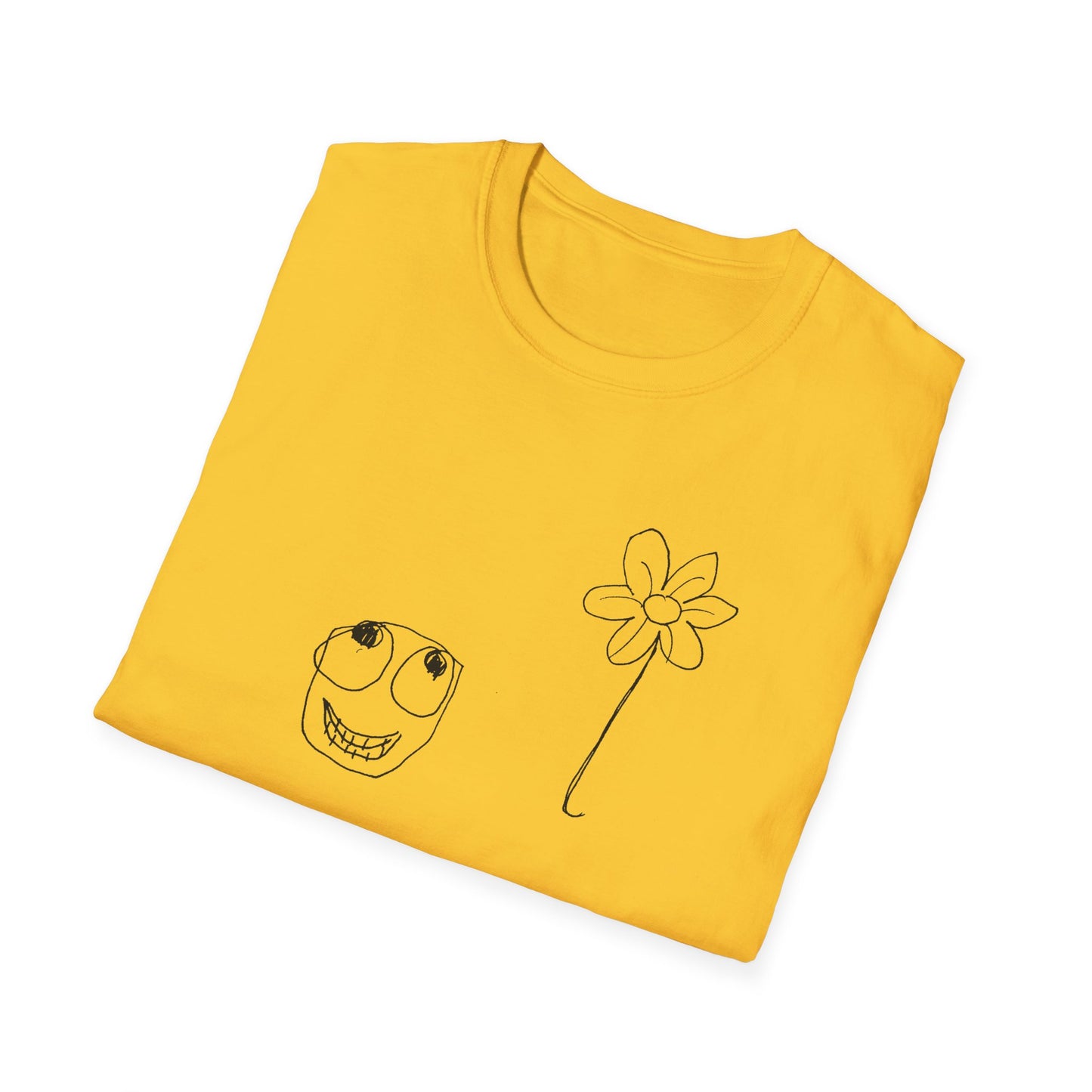 happy little guy original drawing tshirt