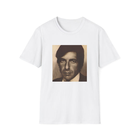 songs of leonard cohen 1968 album no lettering tshirt