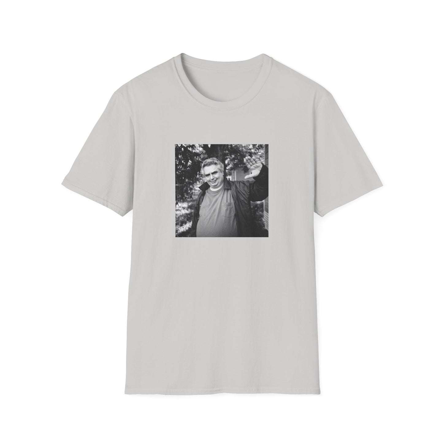 daniel johnston waving hello tshirt