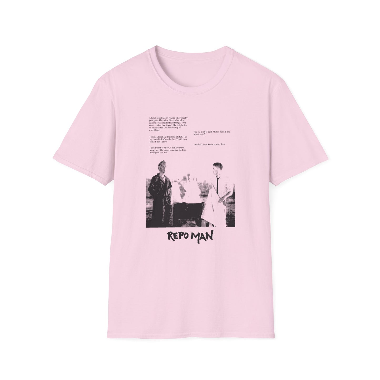 repo man otto and miller movie clip tshirt