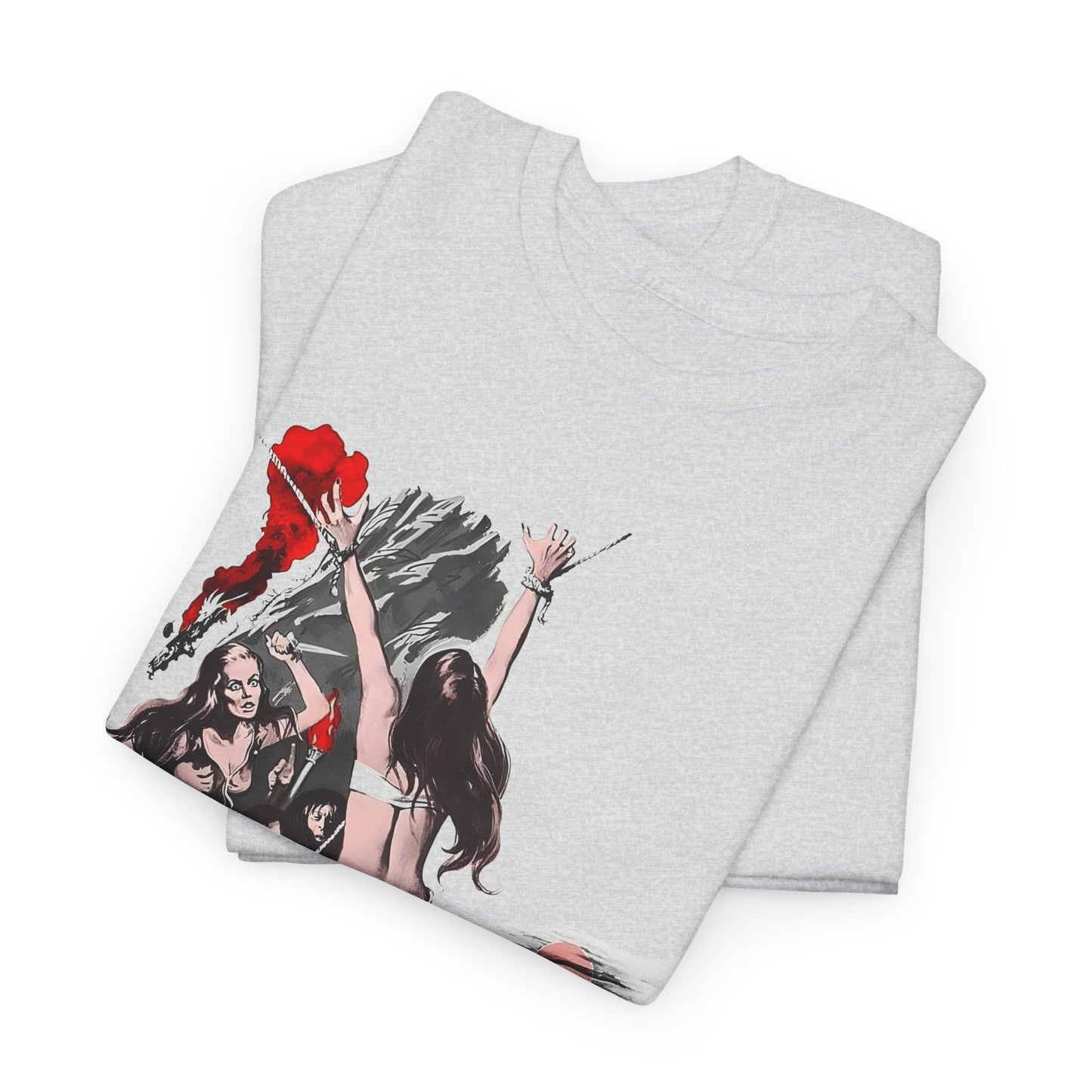 1972 daughters of satan movie poster tshirt