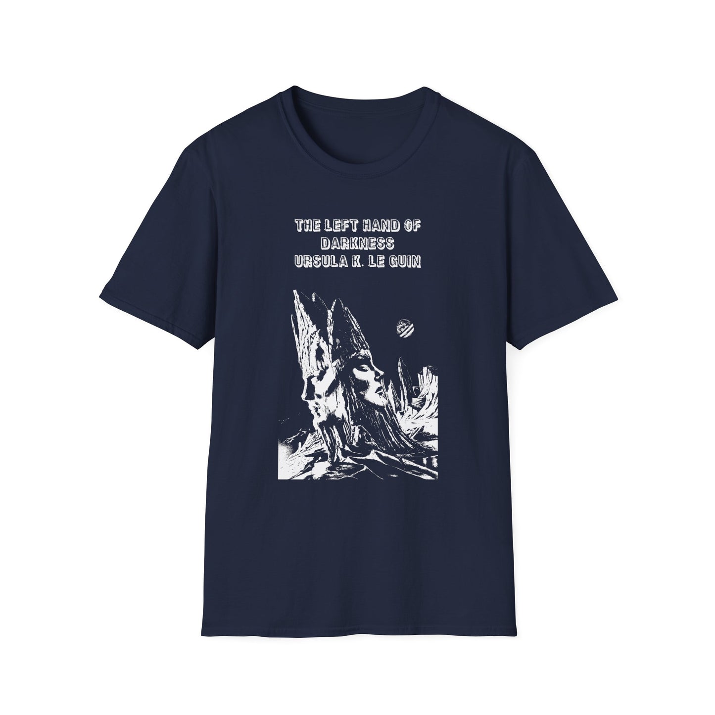 ursula k le guin the left hand of darkness book cover tshirt