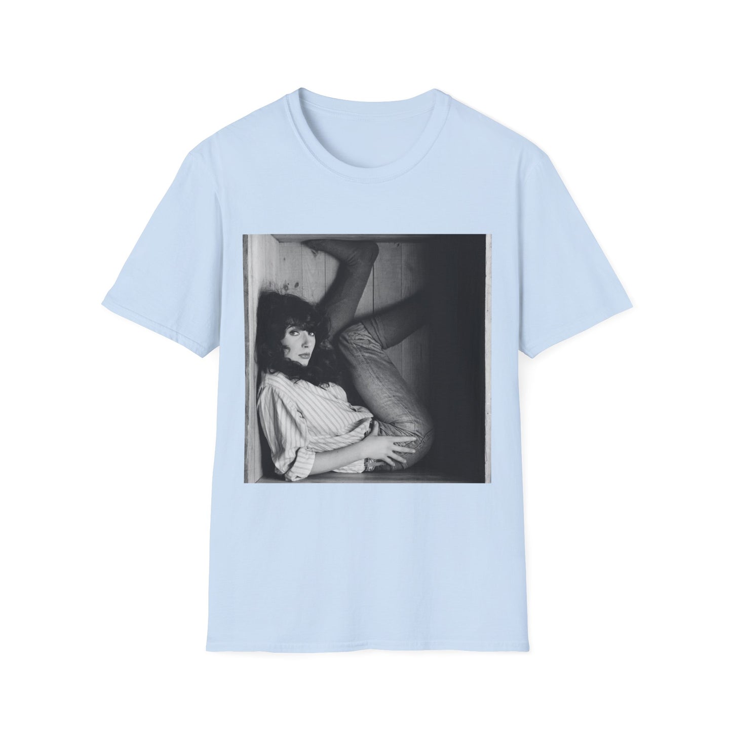 kate bush in a box tshirt