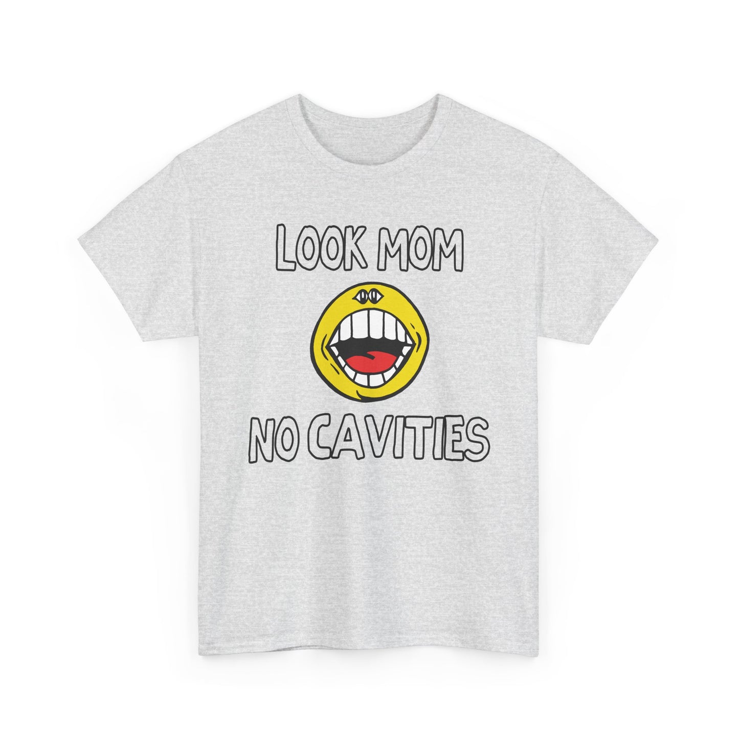 vintage look mom no cavities custom reproduction tshirt