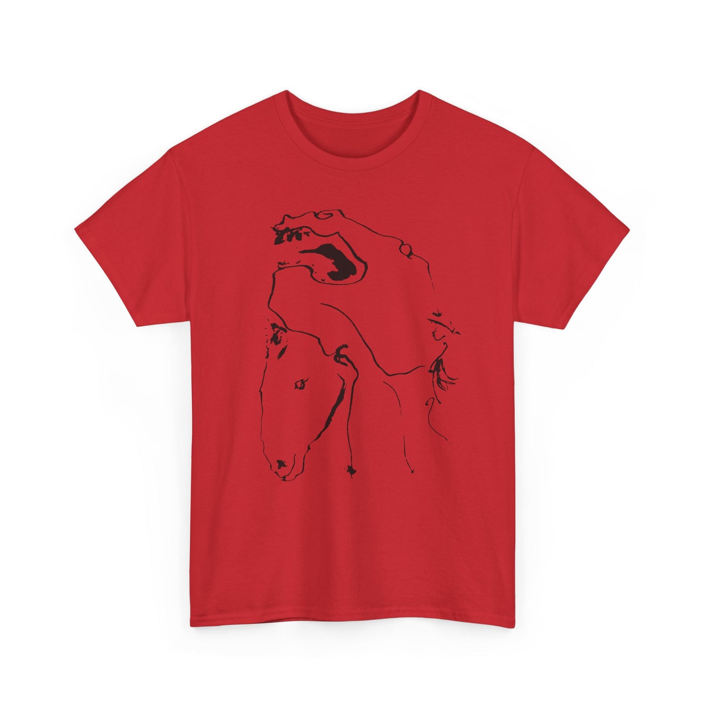 1961 horses lithograph by pablo ruiz picasso custom edit tshirt