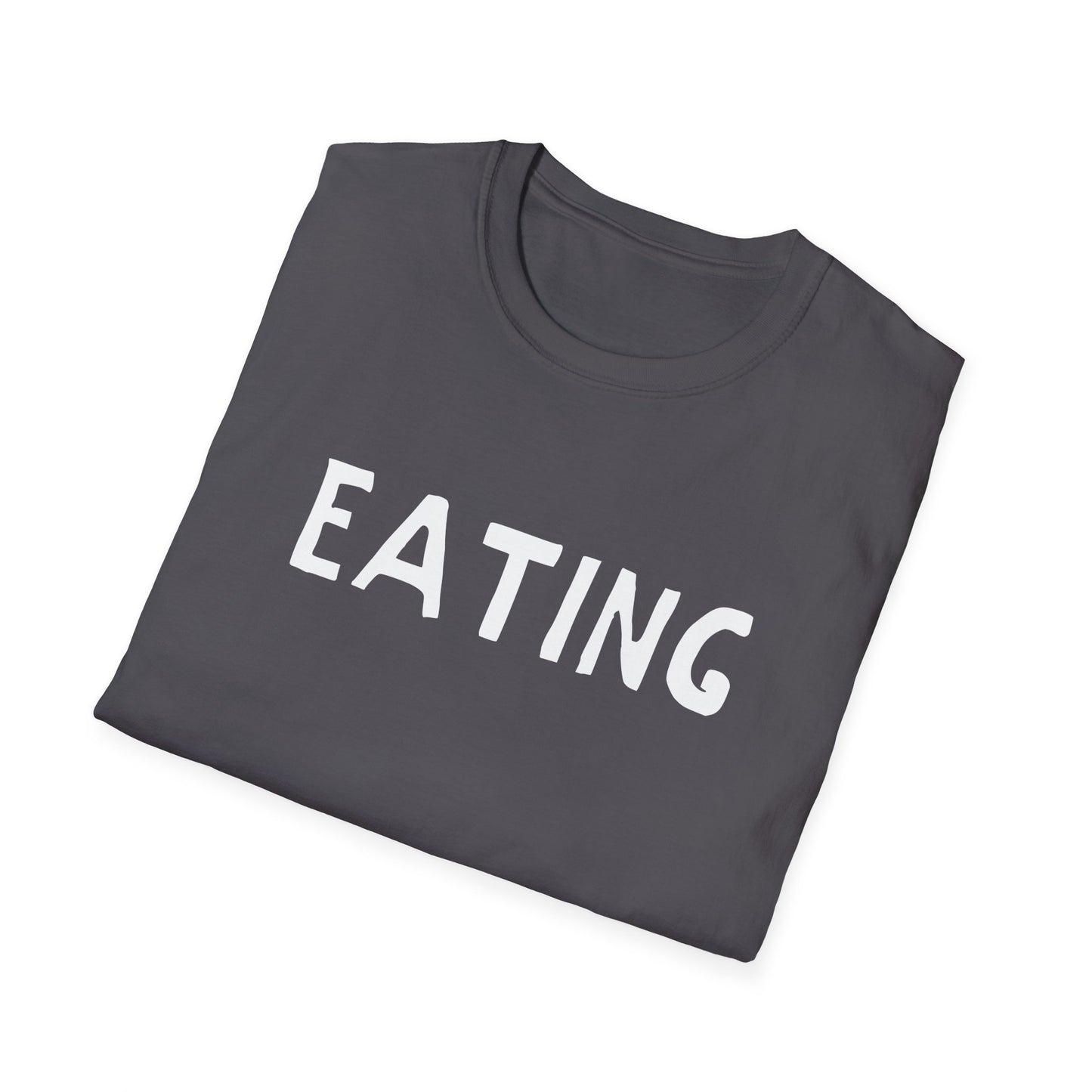 eating hand drawn font tshirt