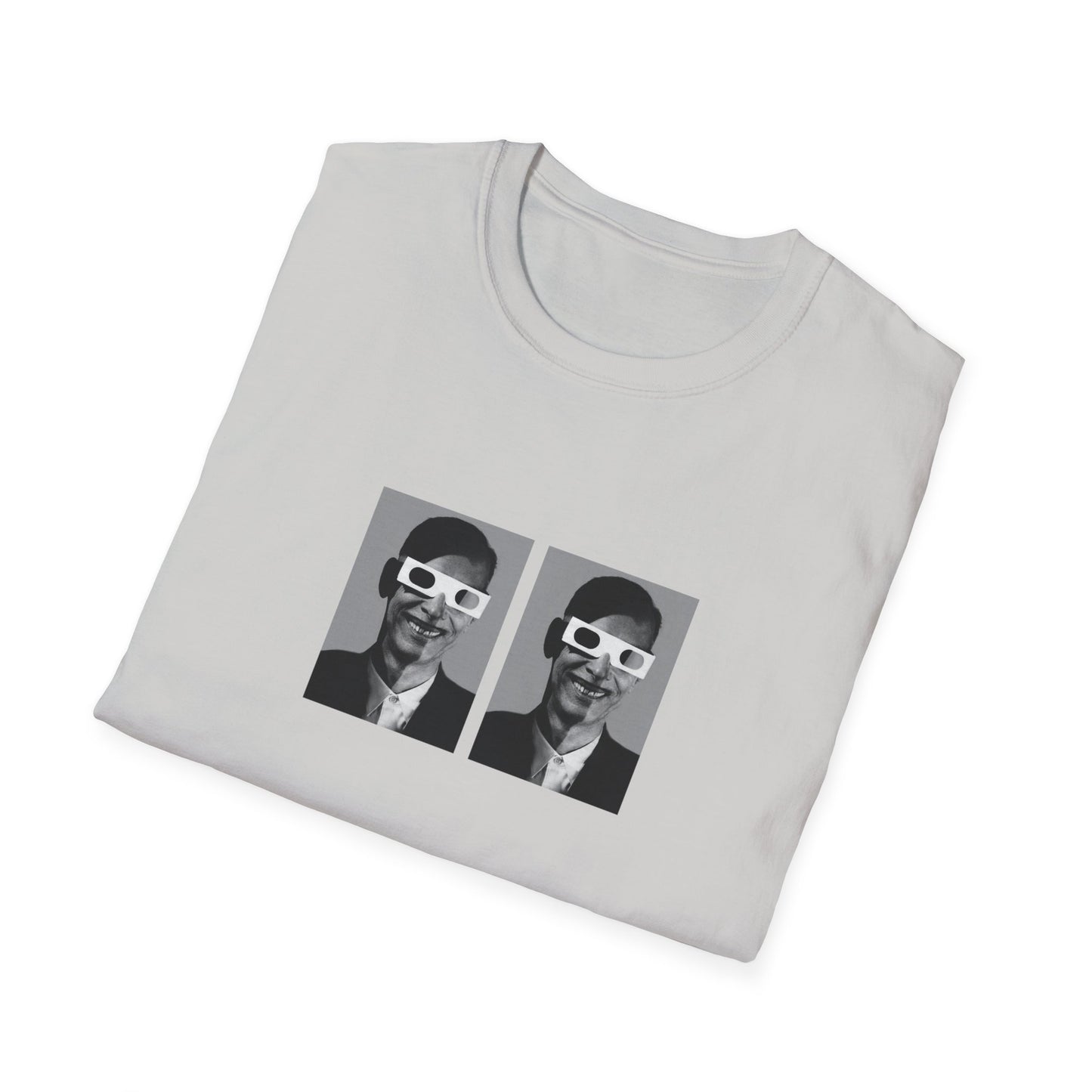 john waters in 3d glasses tshirt