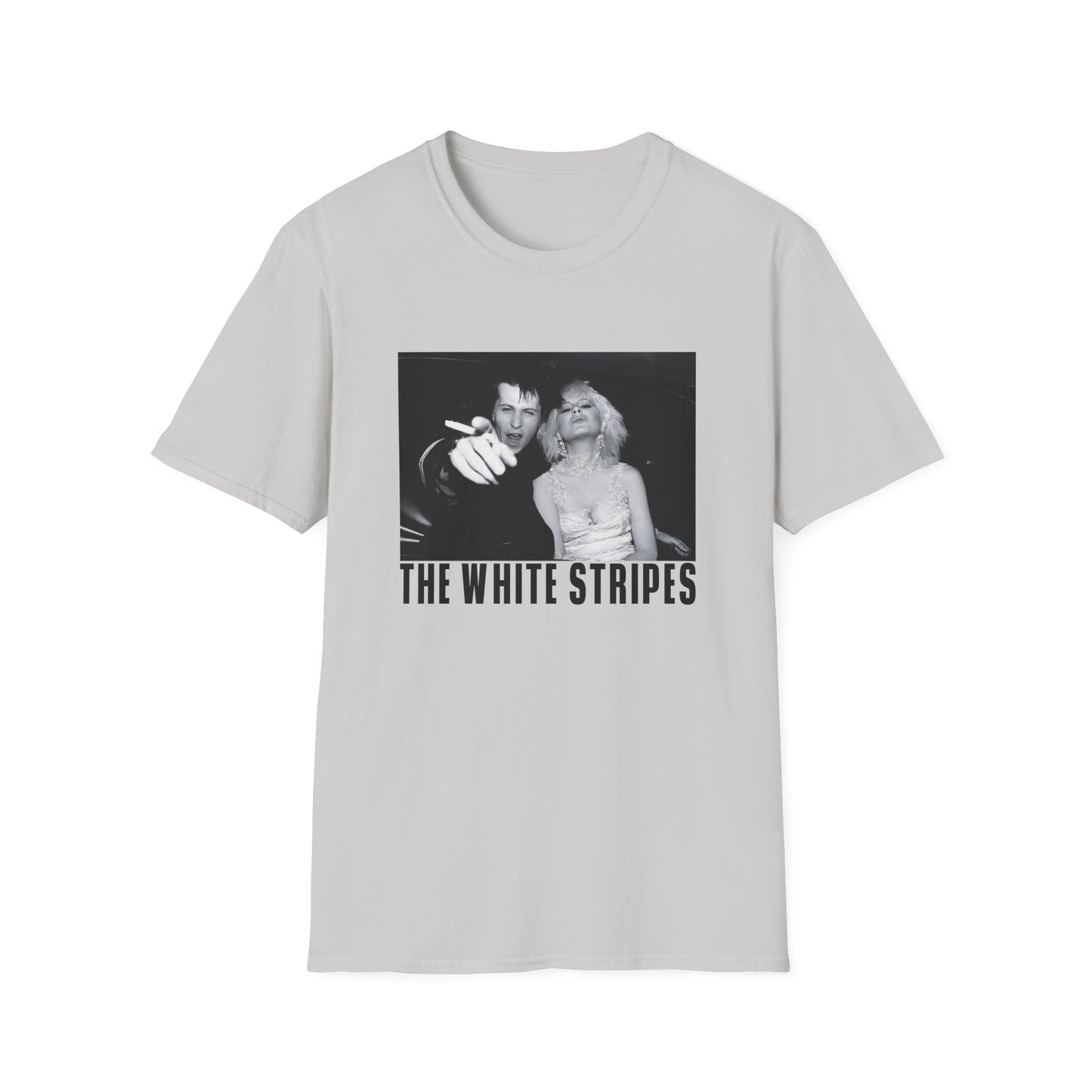white stripes parody tshirt