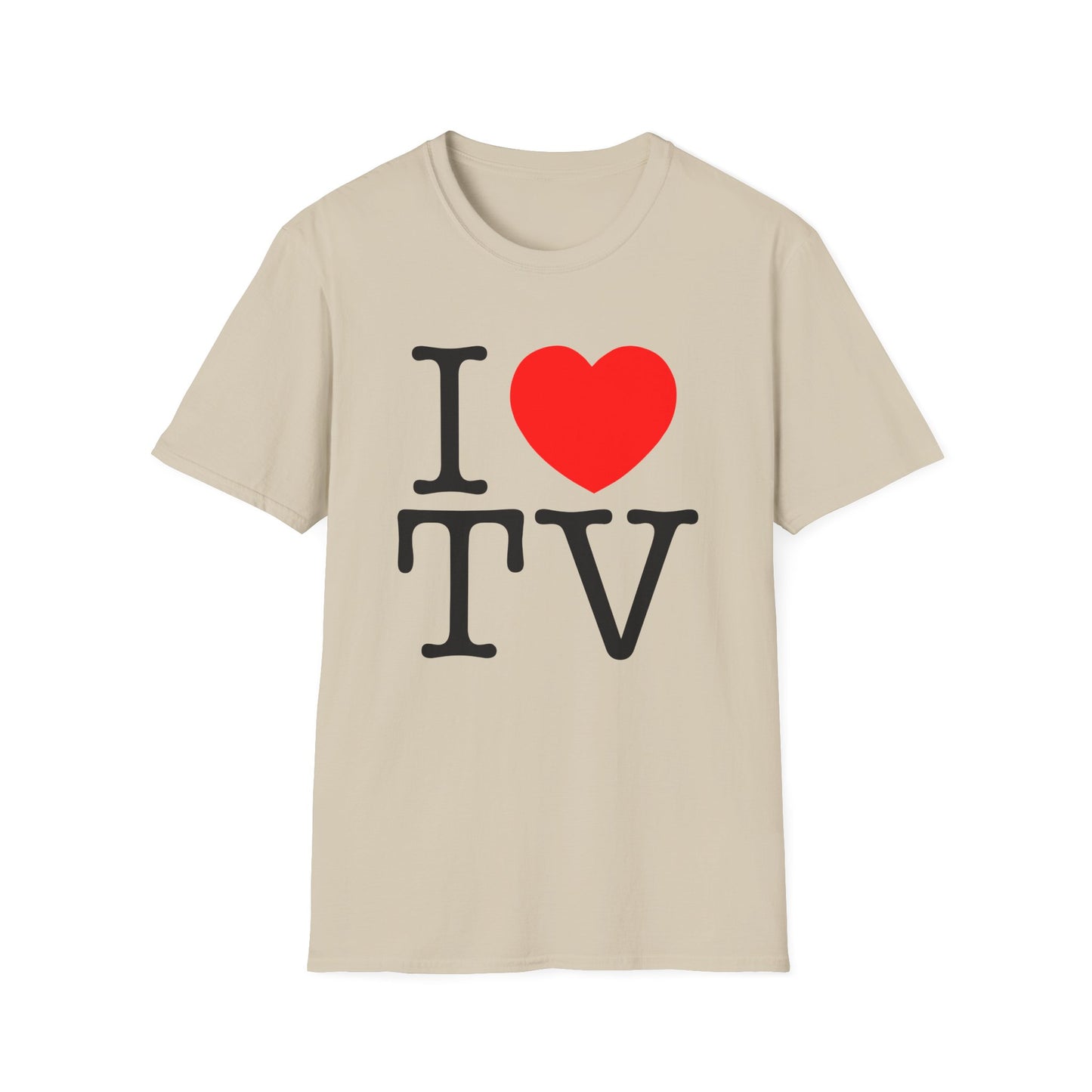 i heart tv tshirt
