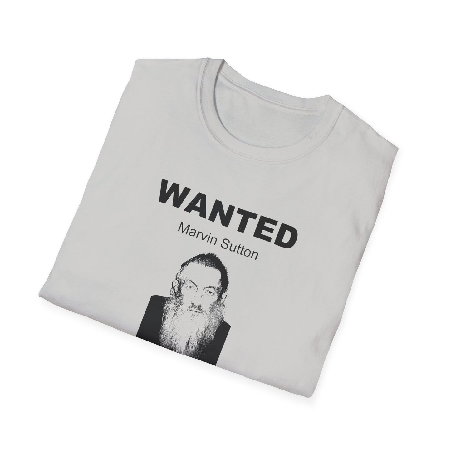 popcorn sutton's famous wanted poster tshirt