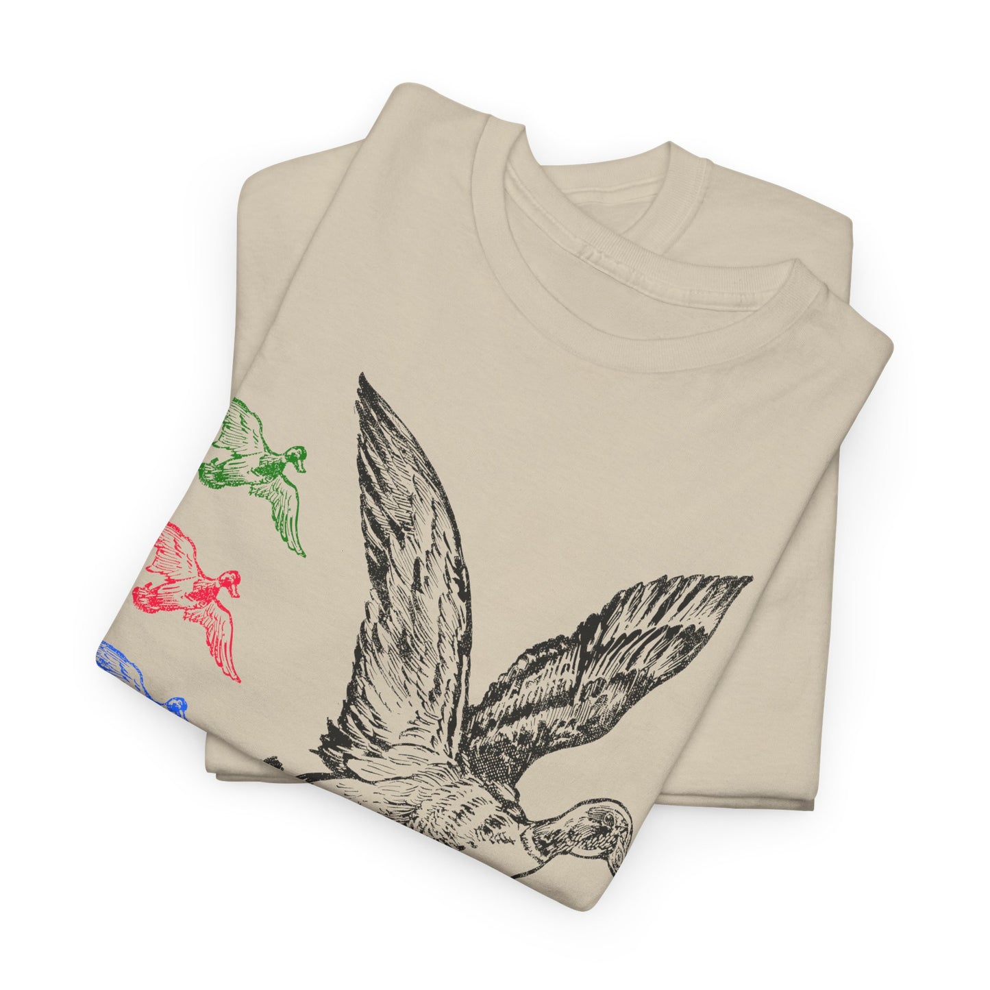 vintage ducks custom graphic tshirt