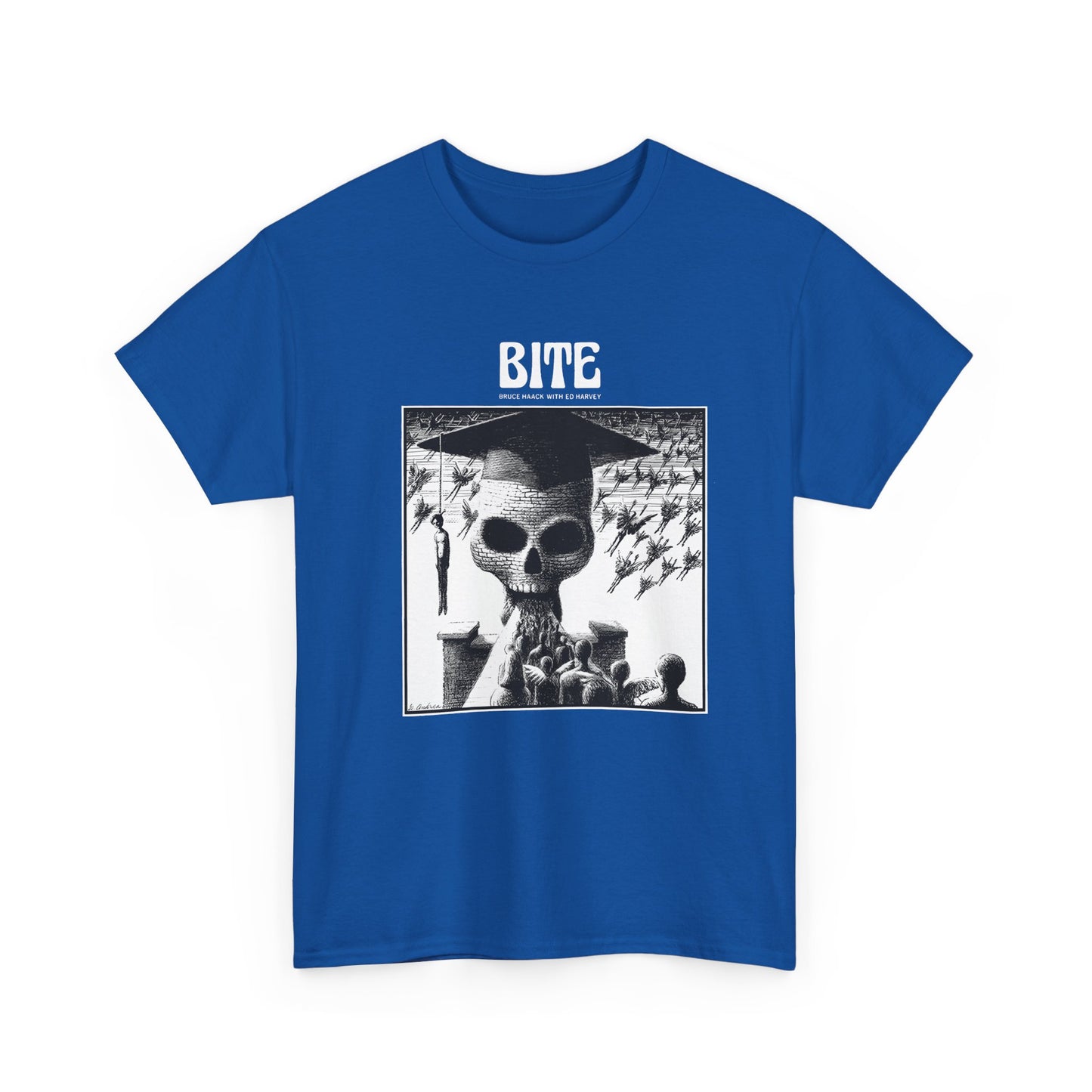 1981 bruce haack with ed harvey experimental electronic album bite tshirt