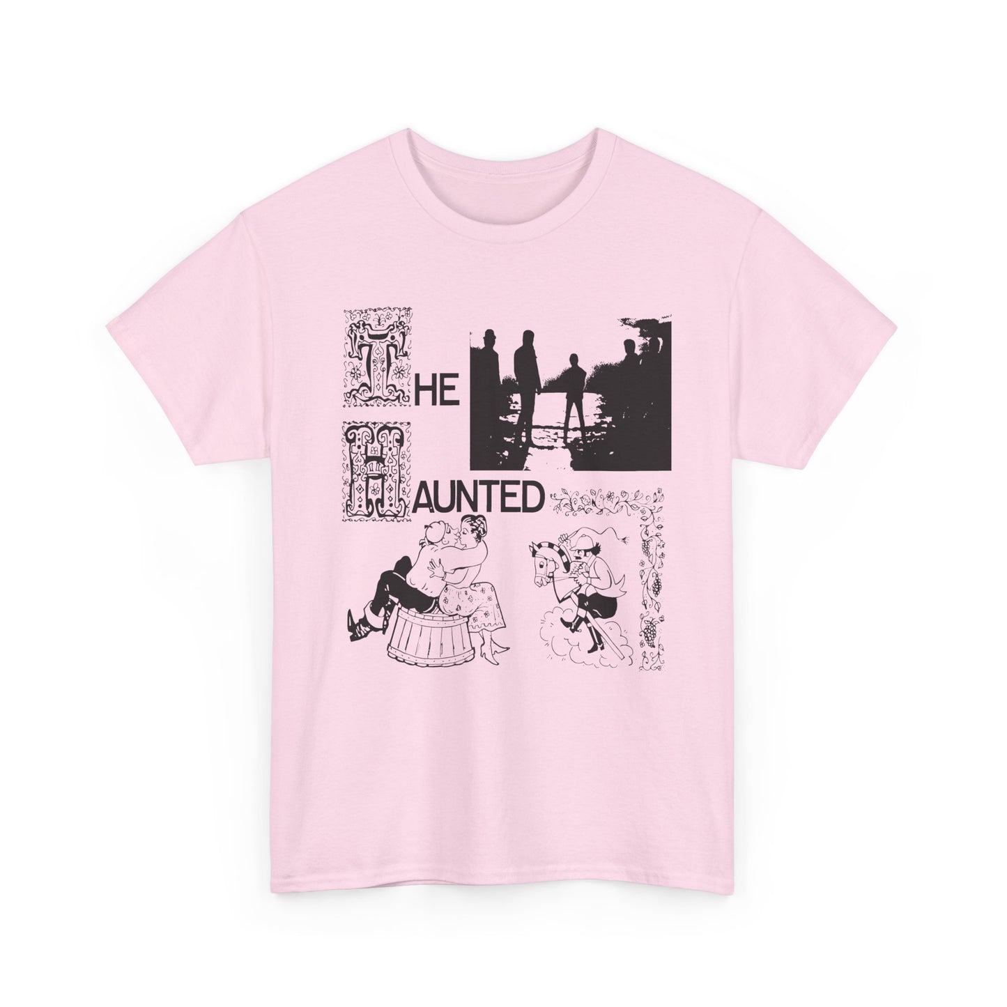 1967 debut album by montreal garage rock band the haunted stretched graphic tshirt