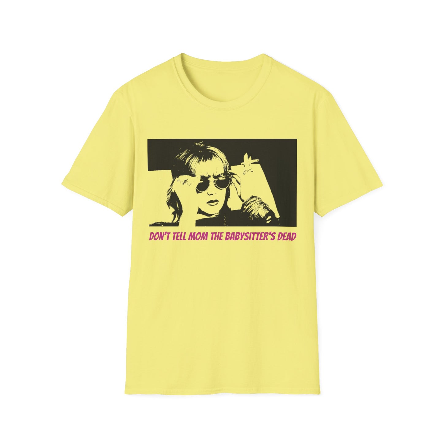 don't tell mom the babysitter's dead 1991 movie tshirt