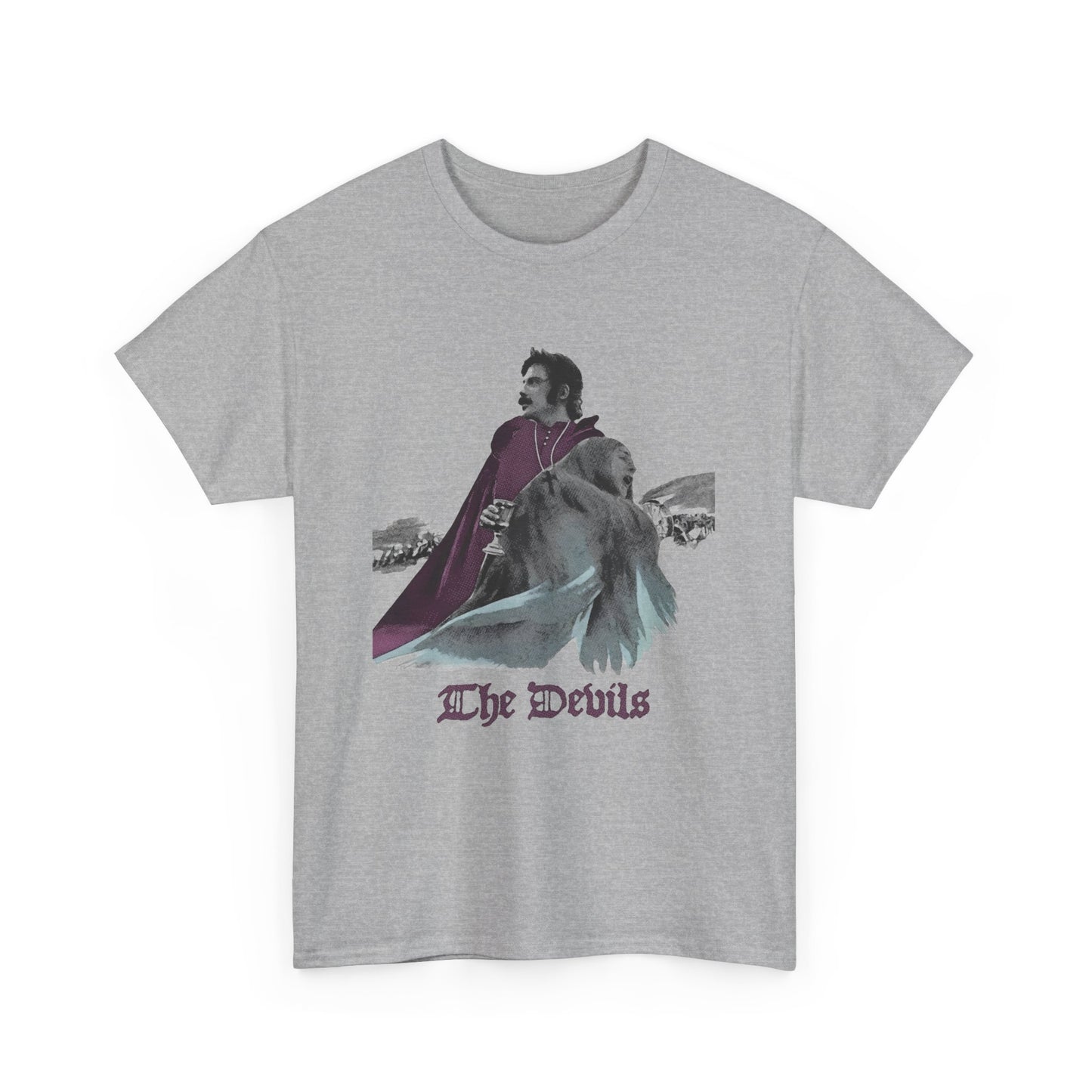 1971 historical horror drama film the devils movie tshirt