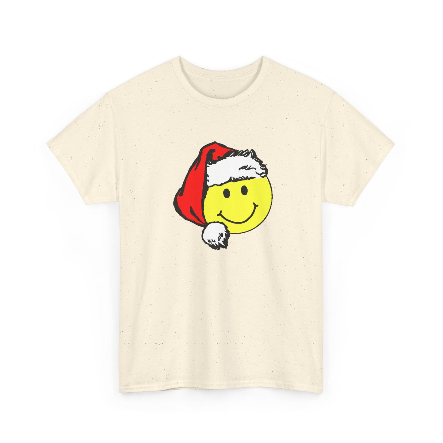 happy face santa 1980s reproduction tshirt