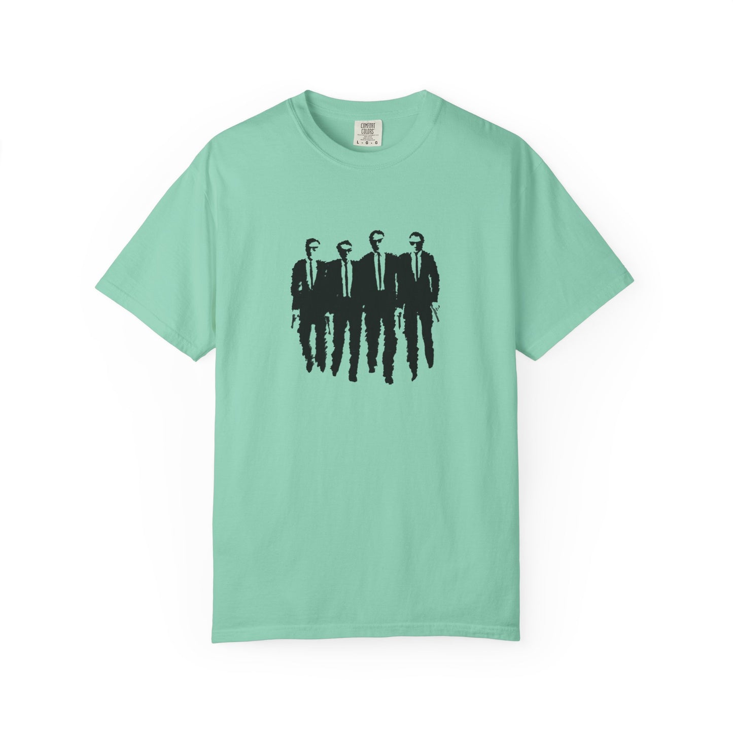 reservoir dogs vhs cover graphic tshirt on comfort colors