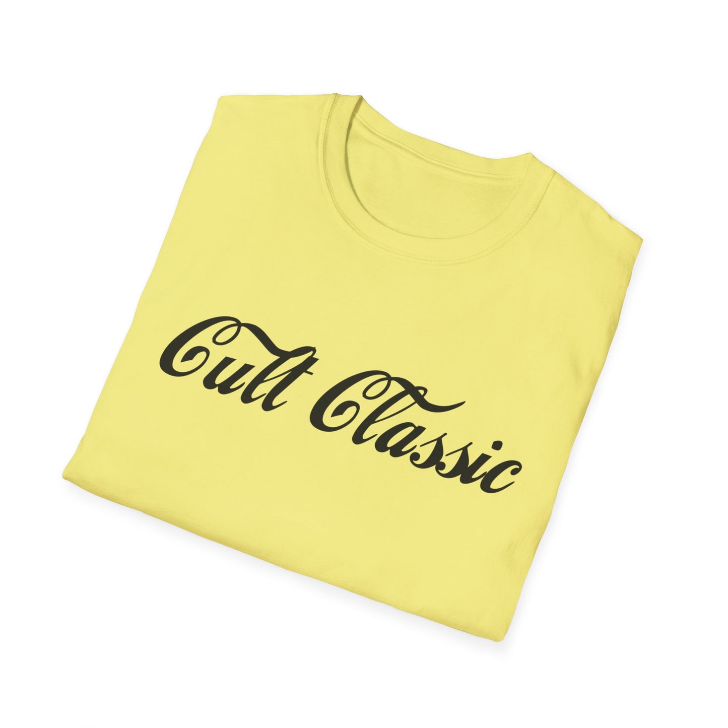 cult classic in cola font tshirt