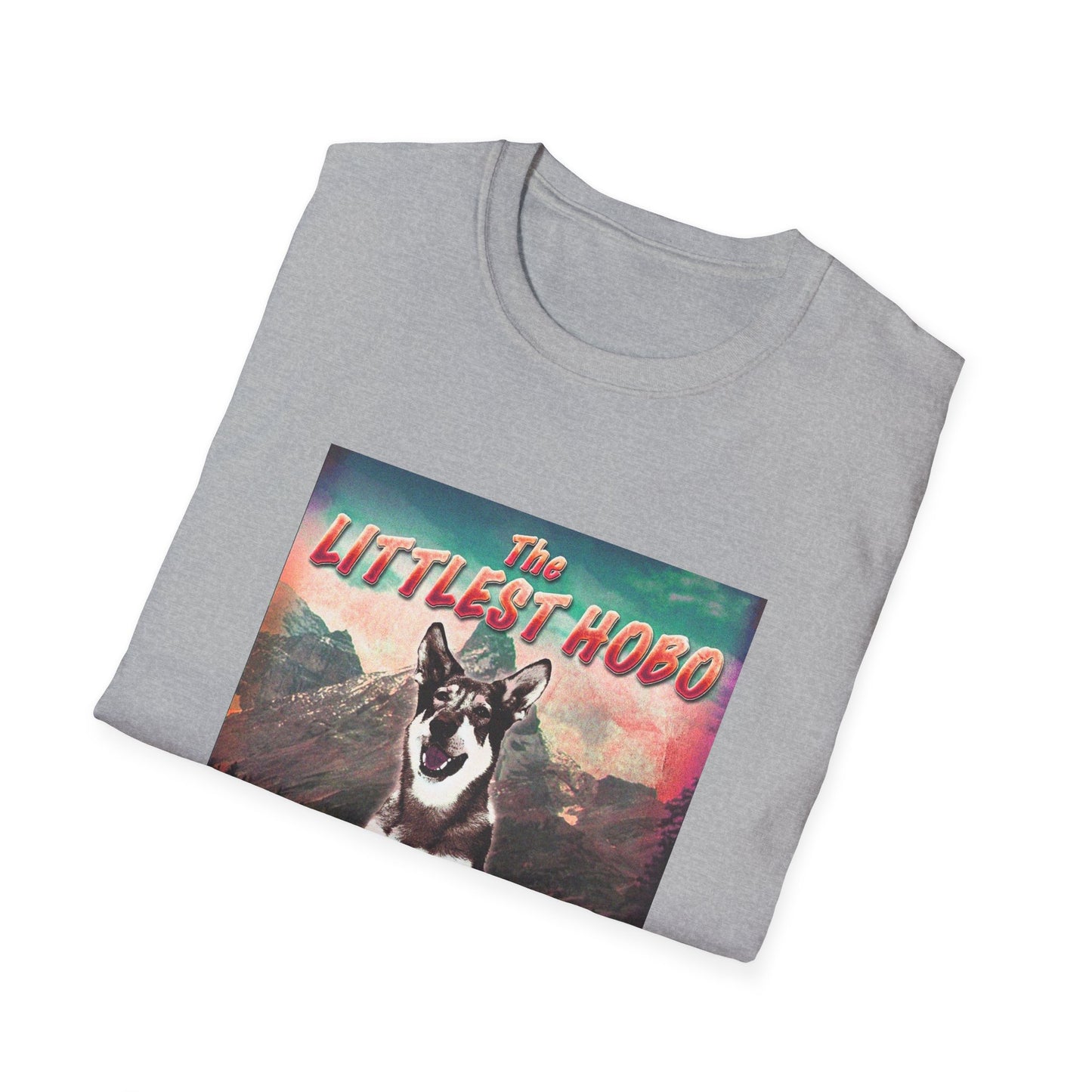 the littlest hobo canadian tv show vintage style tshirt