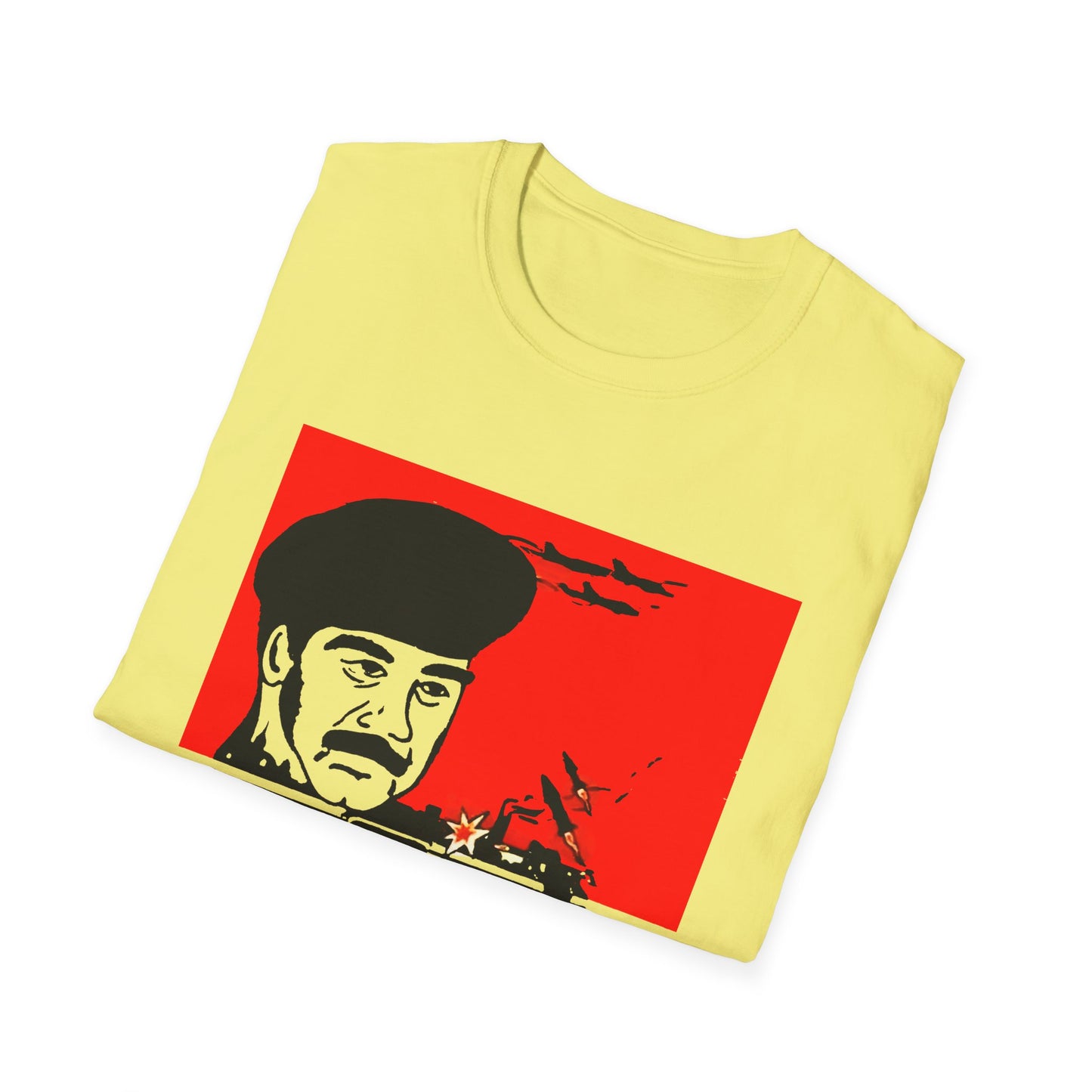 the sadam hussein game 1991 fan art tshirt