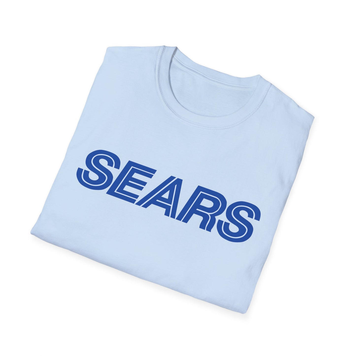 retro style sears logo defunct department store tshirt